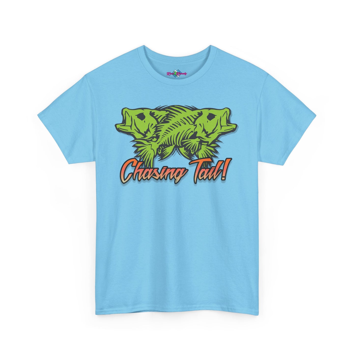 Chasing Tail. Heavy Cotton T-Shirt