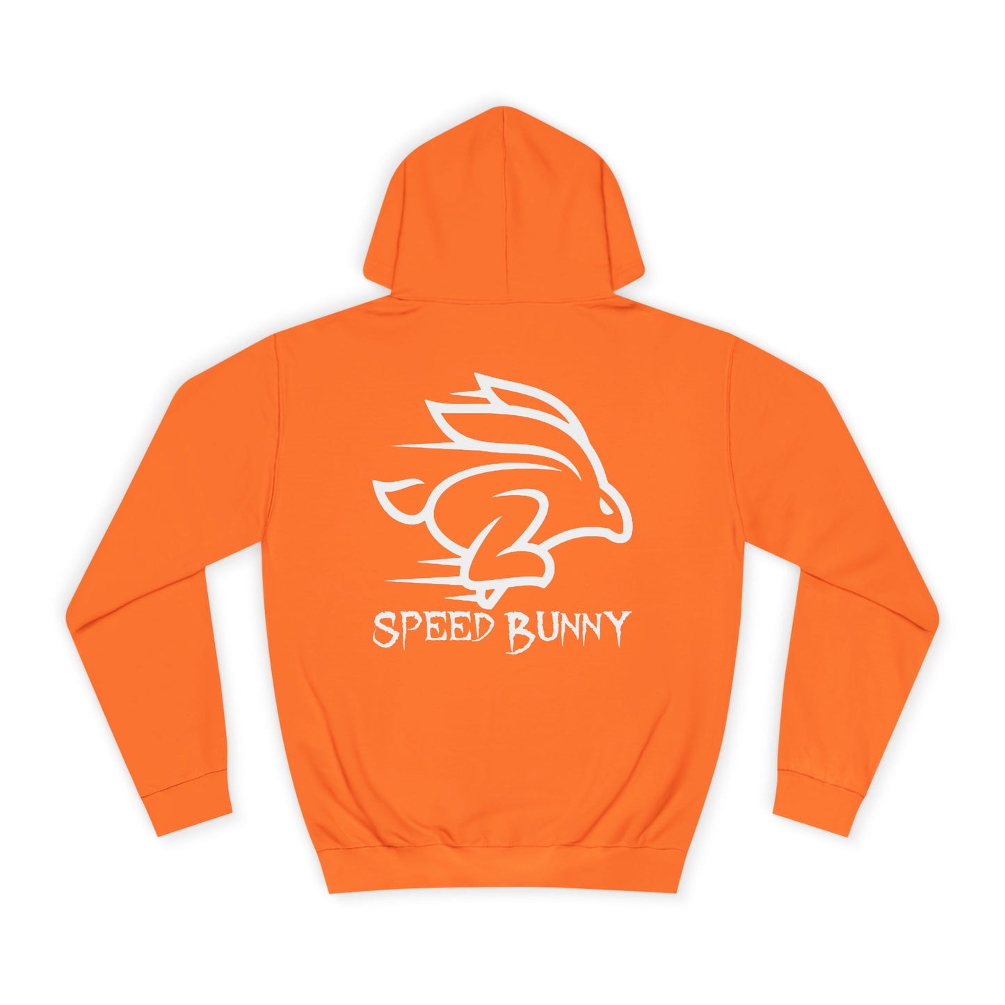 Speed Bunny, Rad Moto Bunny, Unisex Hoodie - Biker Style Sweatshirt for Motorcycle Enthusiasts