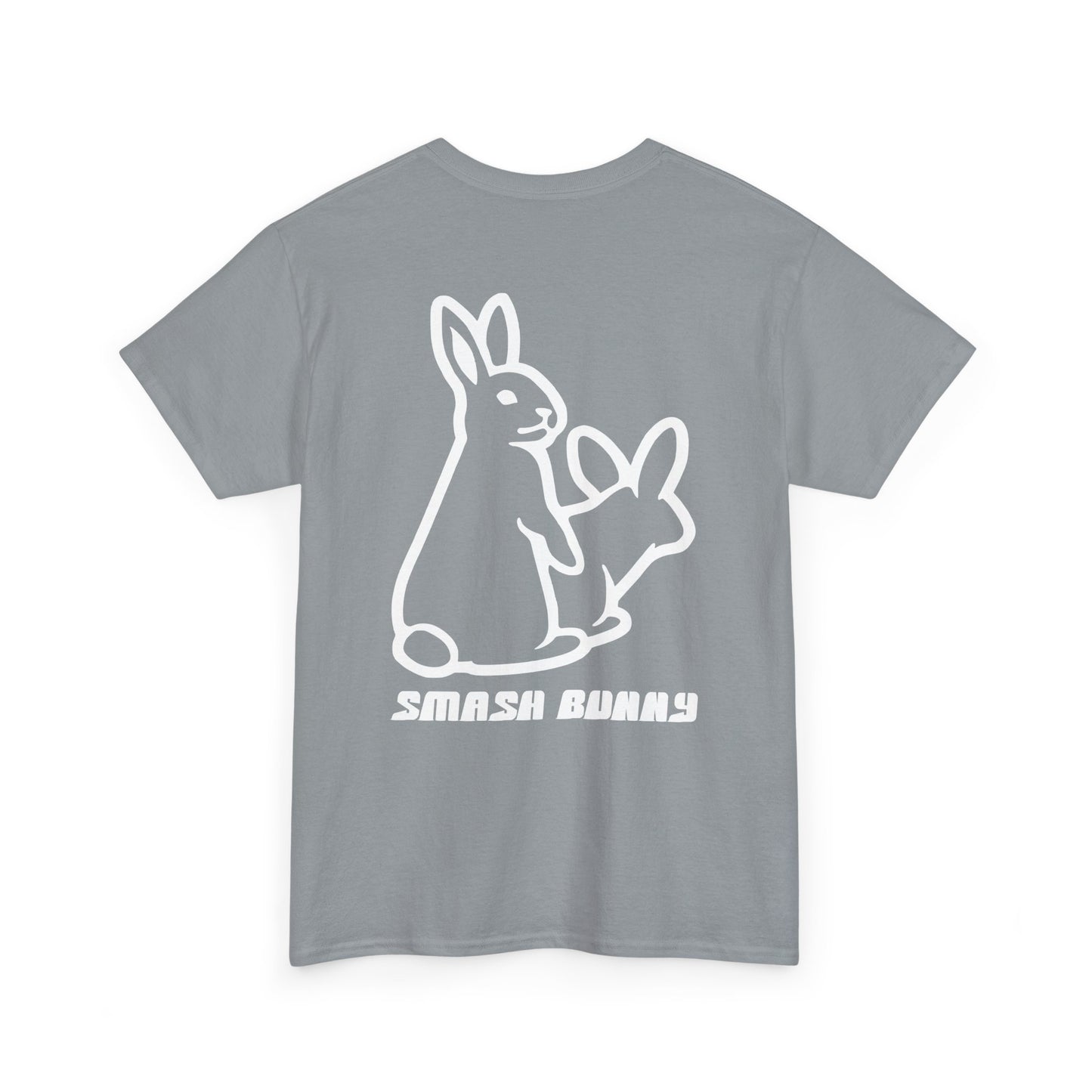 Smash Bunny, Rad Moto Bunny, Heavy Cotton T-Shirt