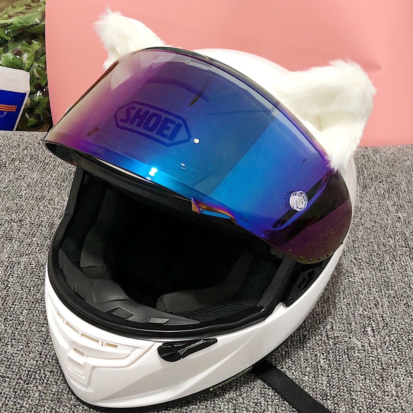 Moto Helmet Ears