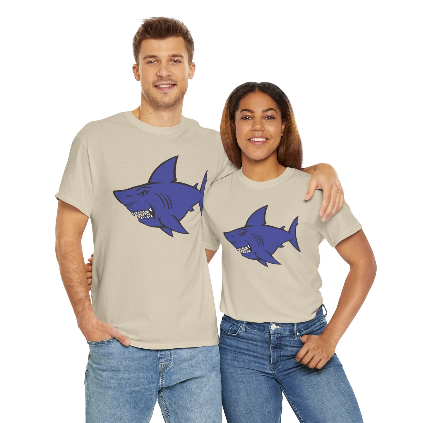 Chubby Shark. Heavy Cotton T-Shirt