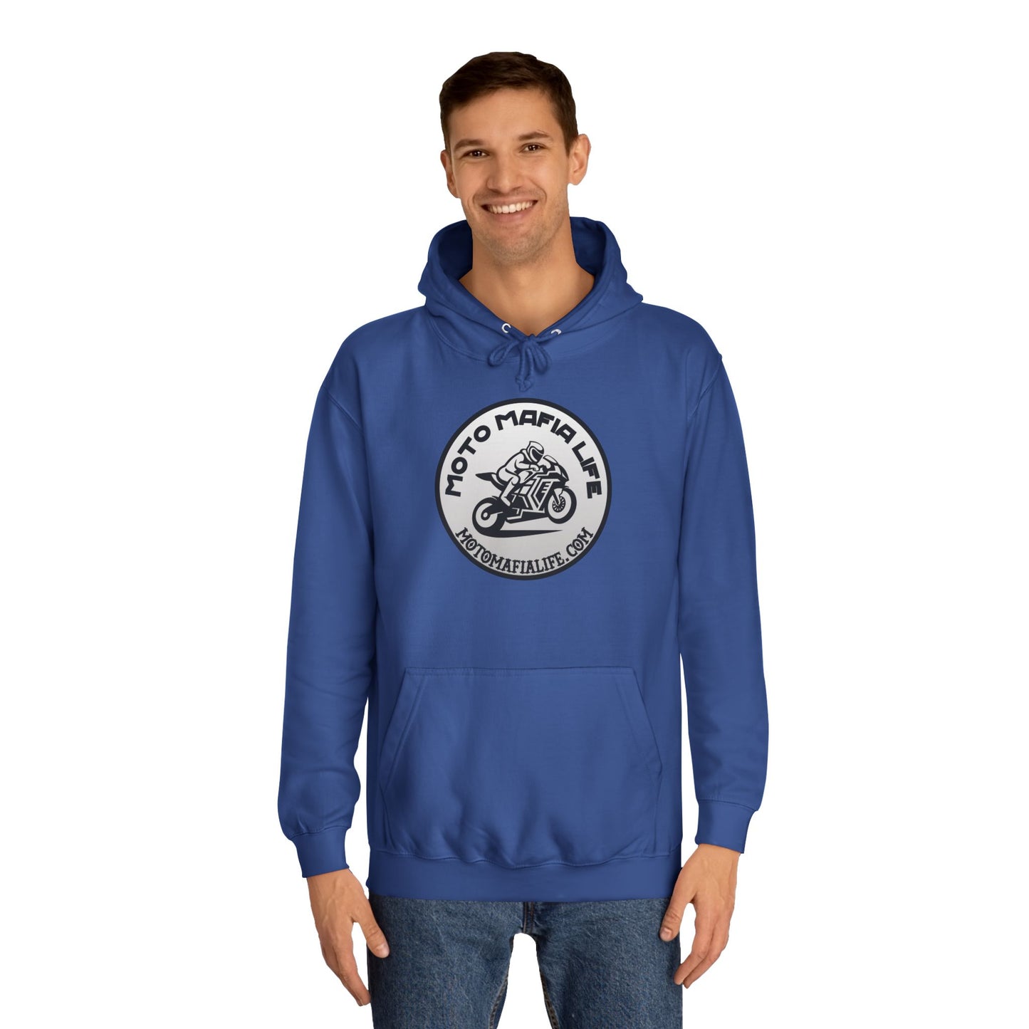 I'M Just a Girl, Moto Mafia Life Unisex Hoodie - Biker Style Sweatshirt for Motorcycle Enthusiasts