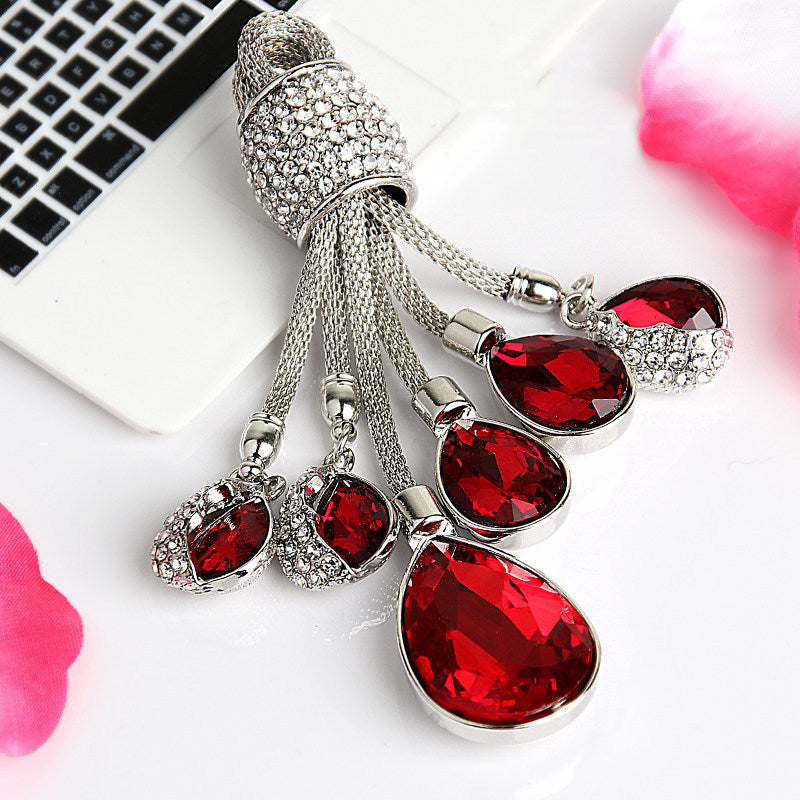 Bling Bling Rhinestone Keychain