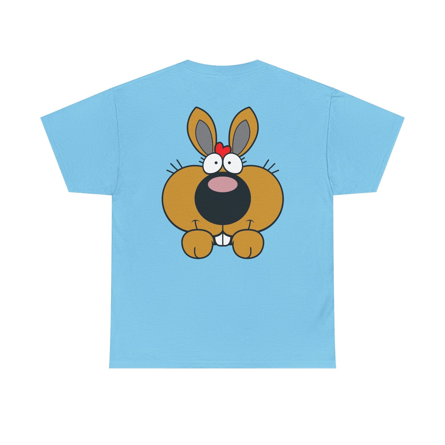 Love Bunny, Rad Moto Bunny, Heavy Cotton T-Shirt