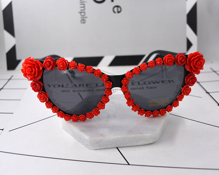 Famous Personality Rose Sunglasses