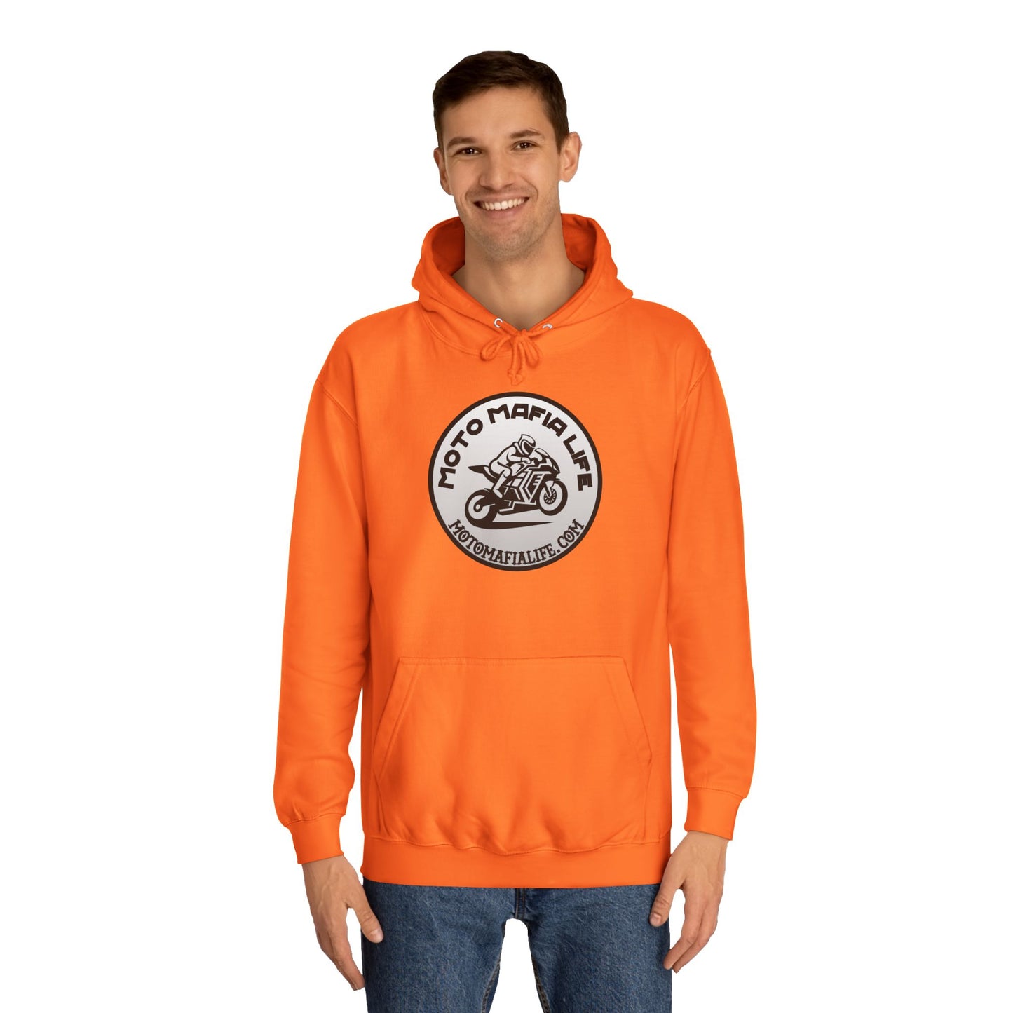 I'M Just a Girl, Moto Mafia Life Unisex Hoodie - Biker Style Sweatshirt for Motorcycle Enthusiasts