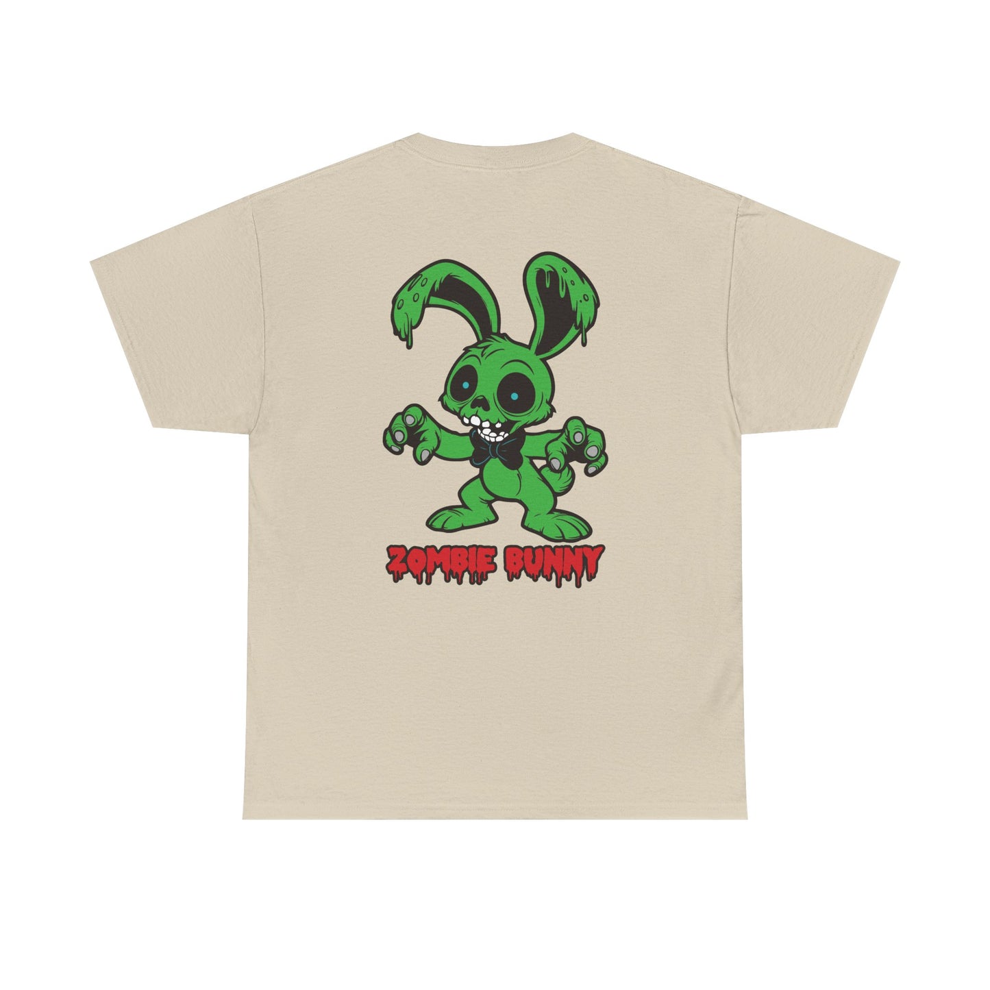 Zombie Bunny, Rad Moto Bunny, Heavy Cotton T-Shirt