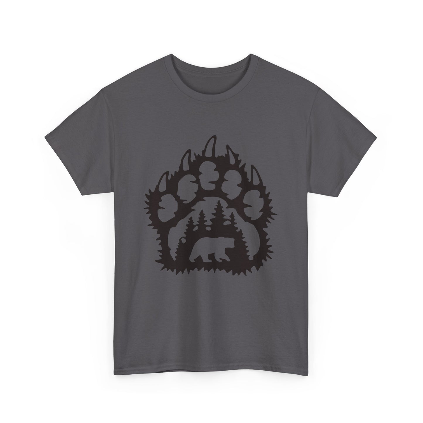 Bear Paw. Heavy Cotton T-Shirt