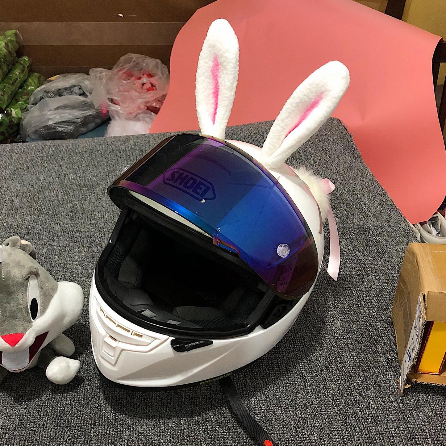 Moto Helmet Ears