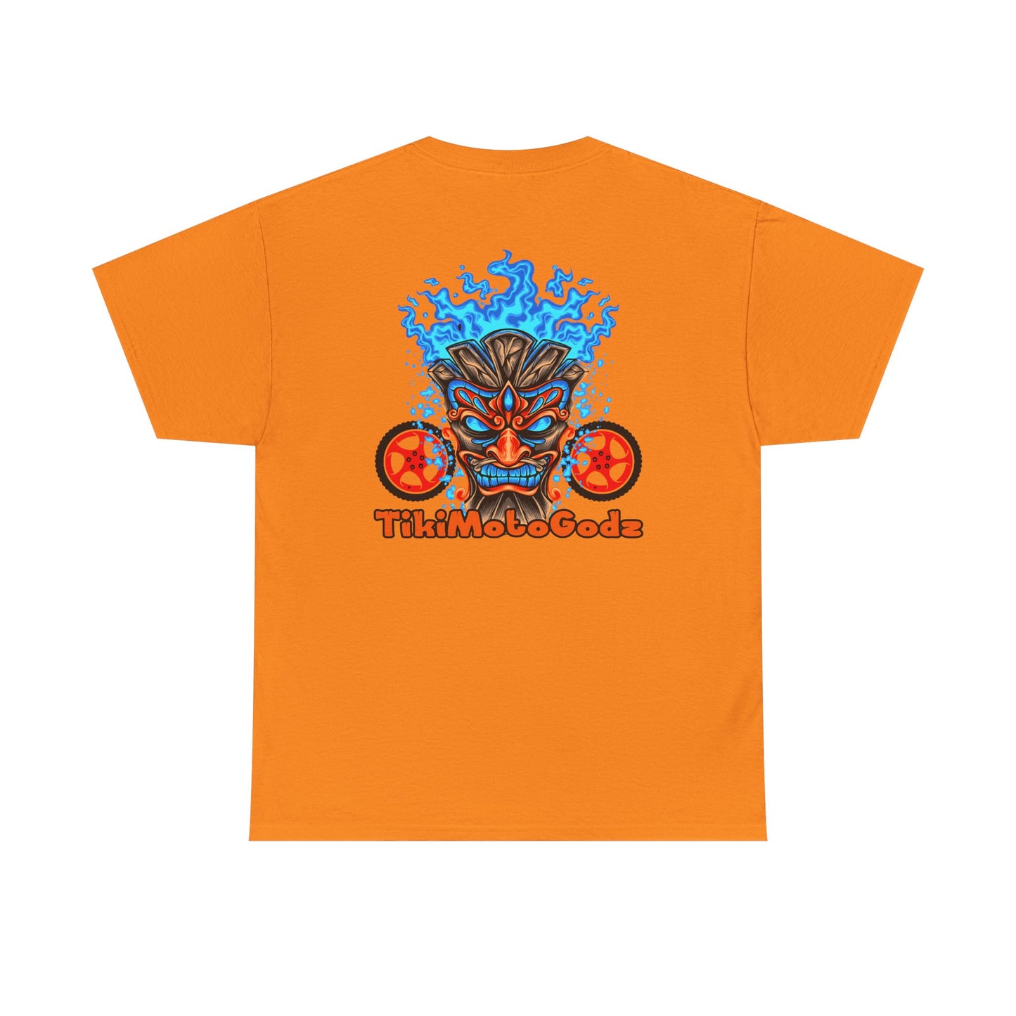 Tiki Moto Godz. Heavy Cotton T-Shirt