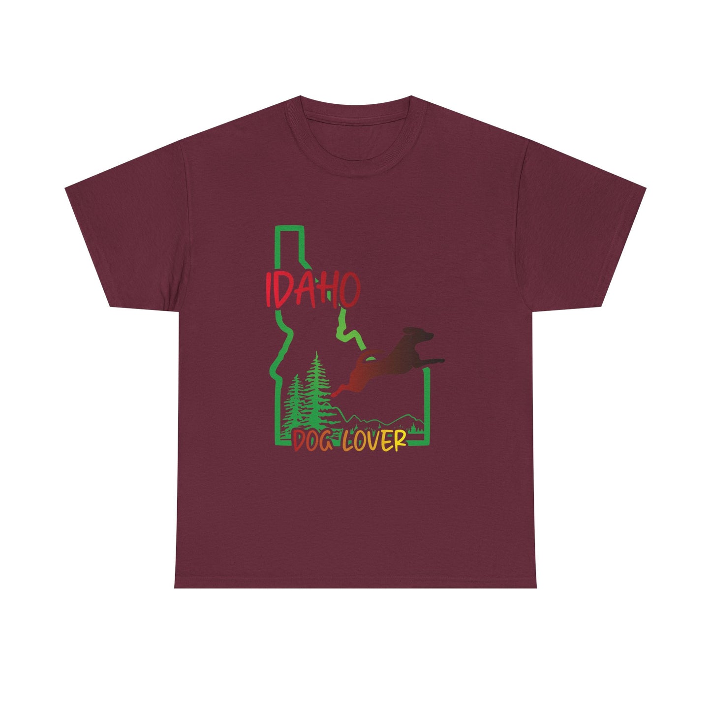 Idaho Dog Lover. Heavy Cotton T-Shirt