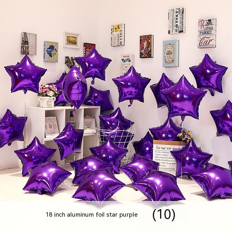 Heart-shaped Aluminum Balloon