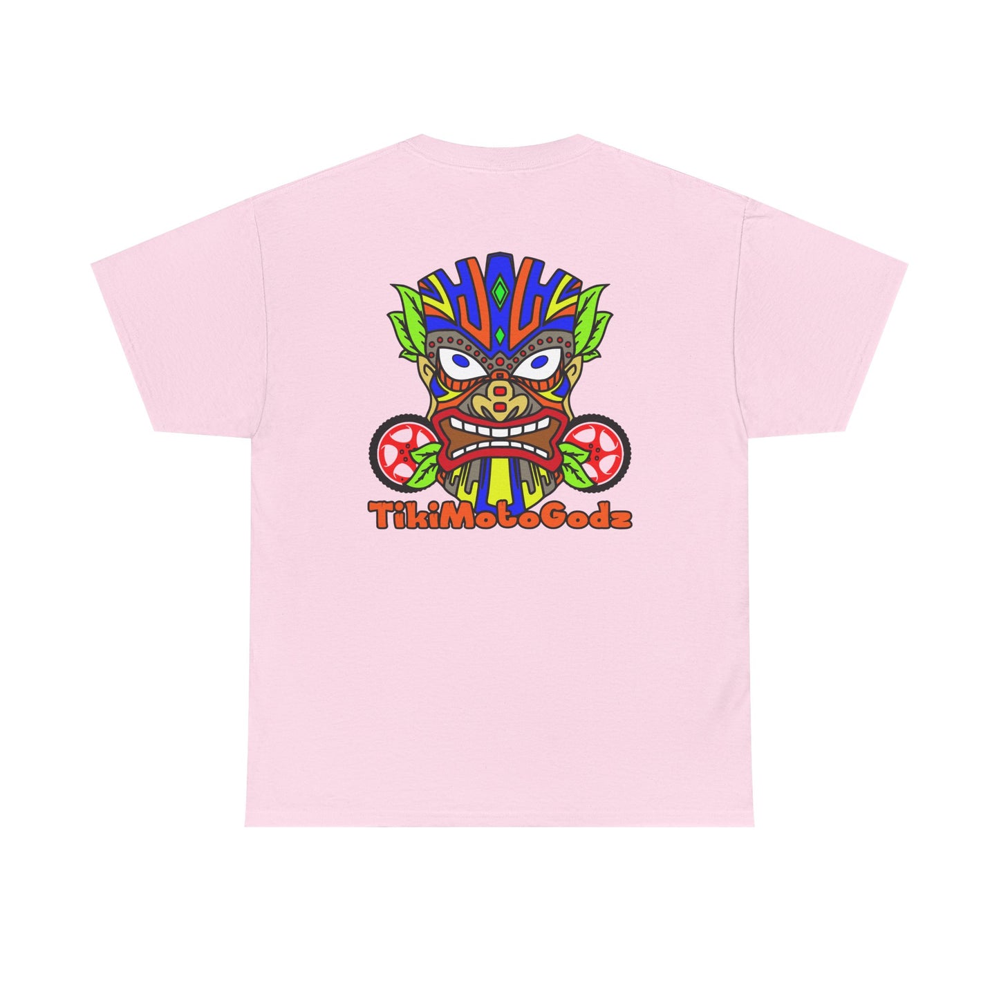 Tiki Moto Godz. Heavy Cotton T-Shirt