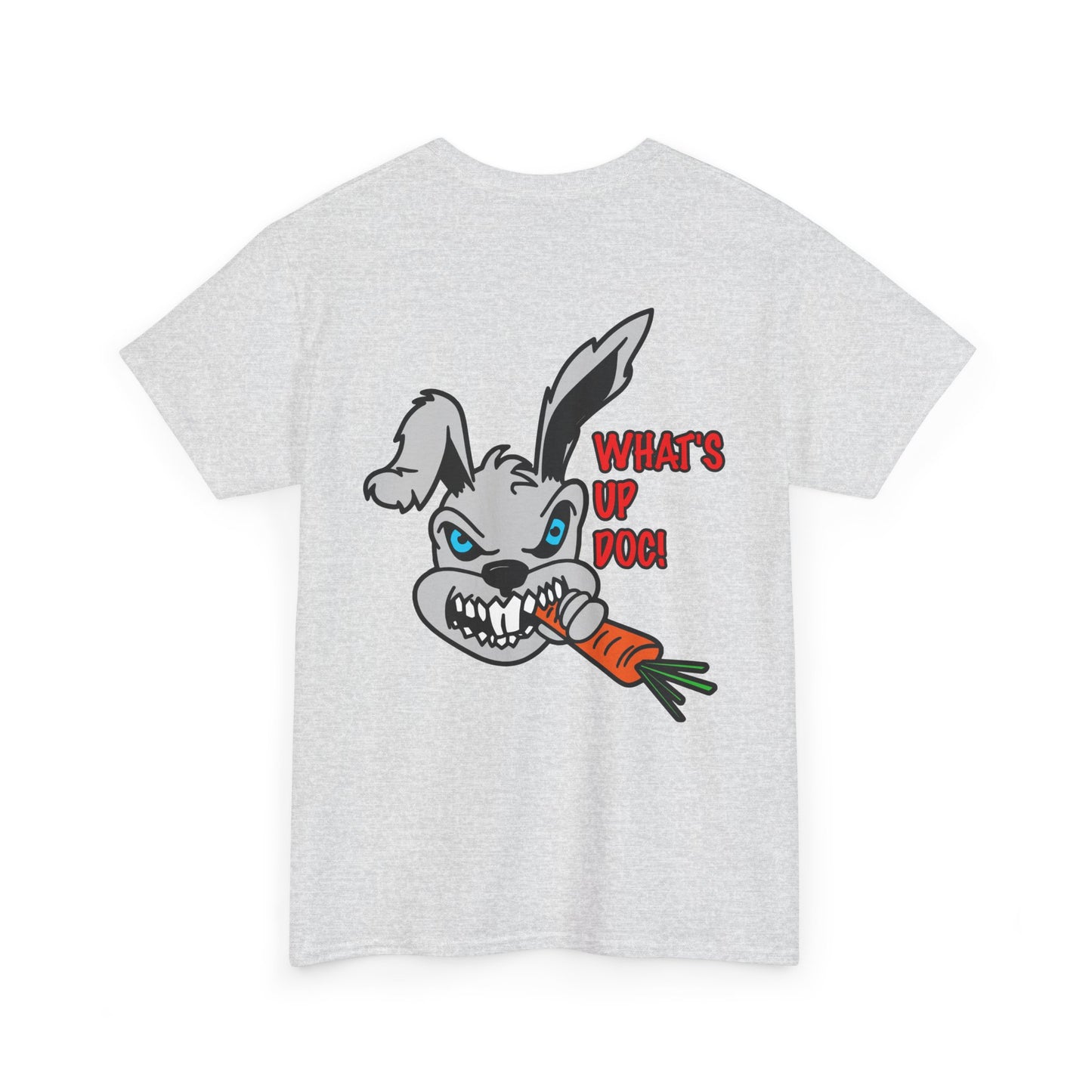 What's up Doc Bunny, Rad Moto Bunny, Heavy Cotton T-Shirt