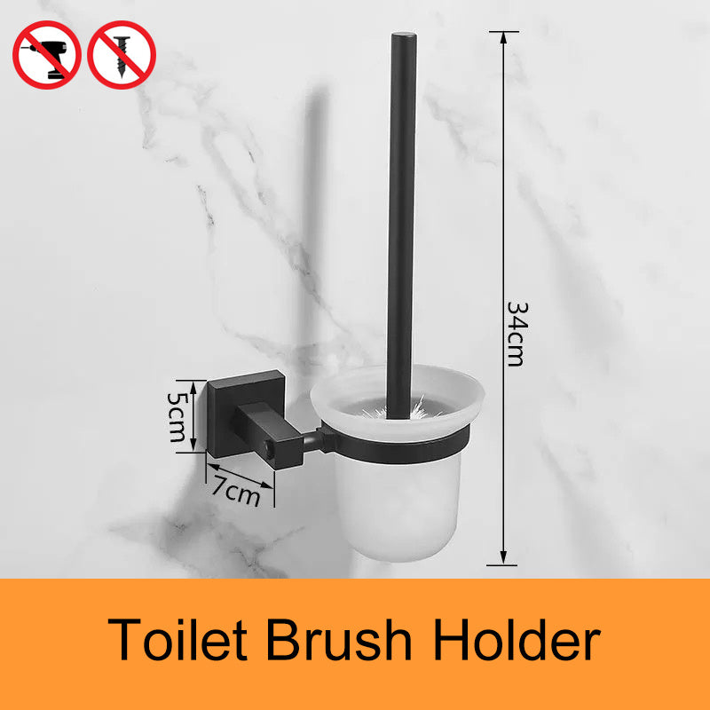 Hole-free Bathroom Rack Wall Hanging