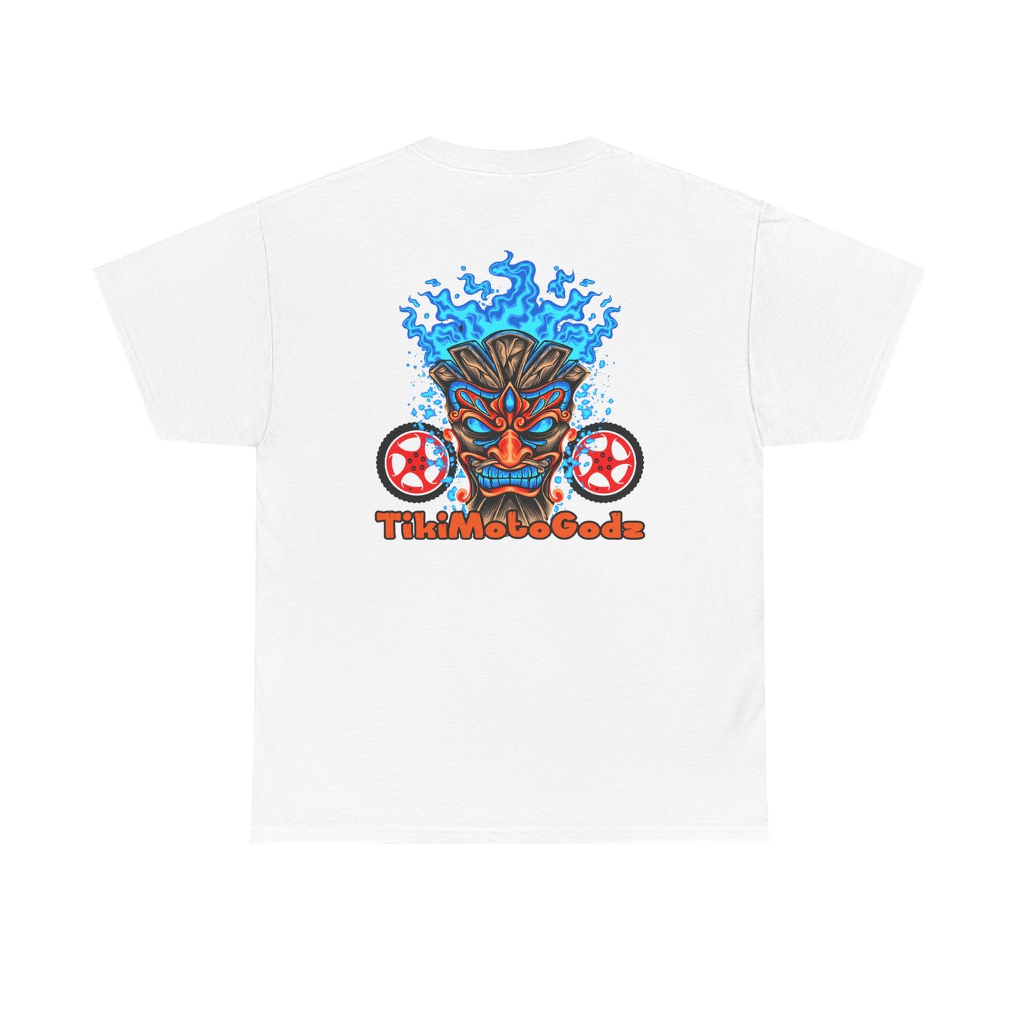 Tiki Moto Godz. Heavy Cotton T-Shirt