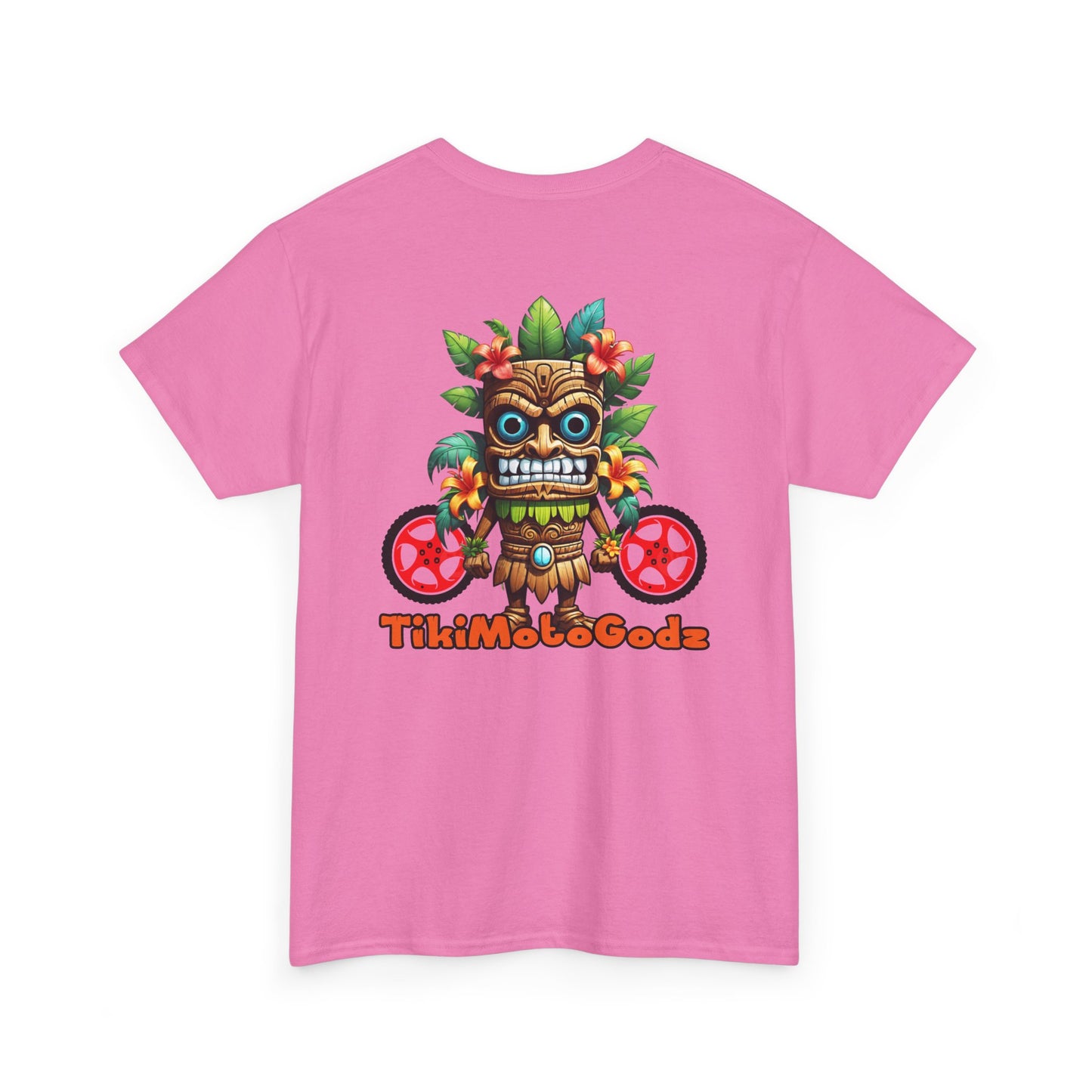 Tiki Moto Godz. Heavy Cotton T-Shirt