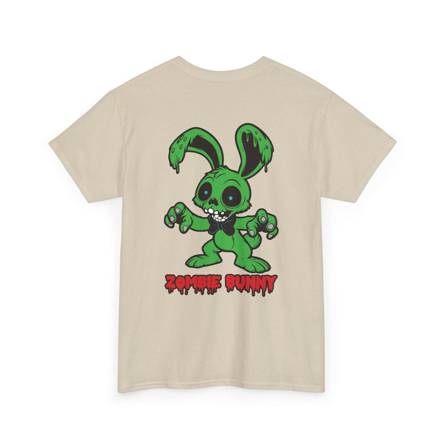 Zombie Bunny, Rad Moto Bunny, Heavy Cotton T-Shirt