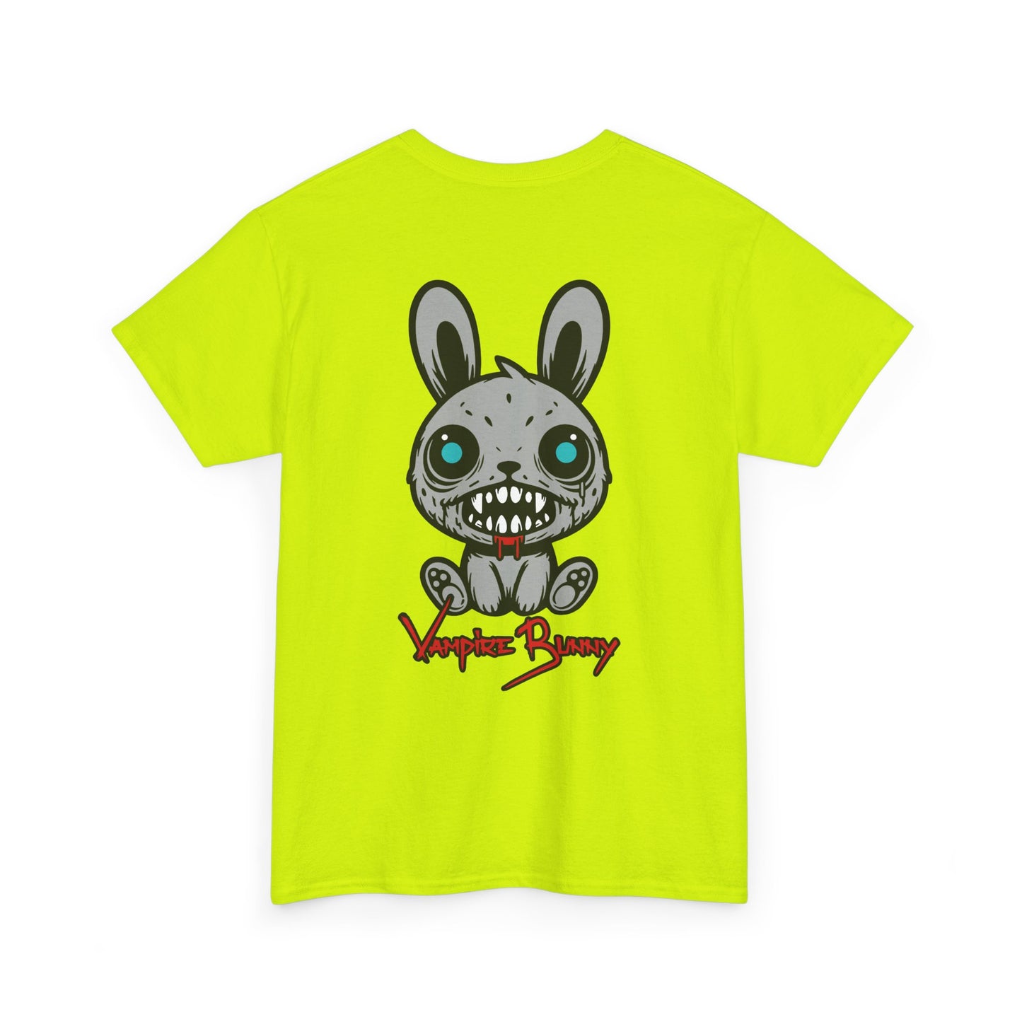Vampire Bunny, Rad Moto Bunny, Heavy Cotton T-Shirt