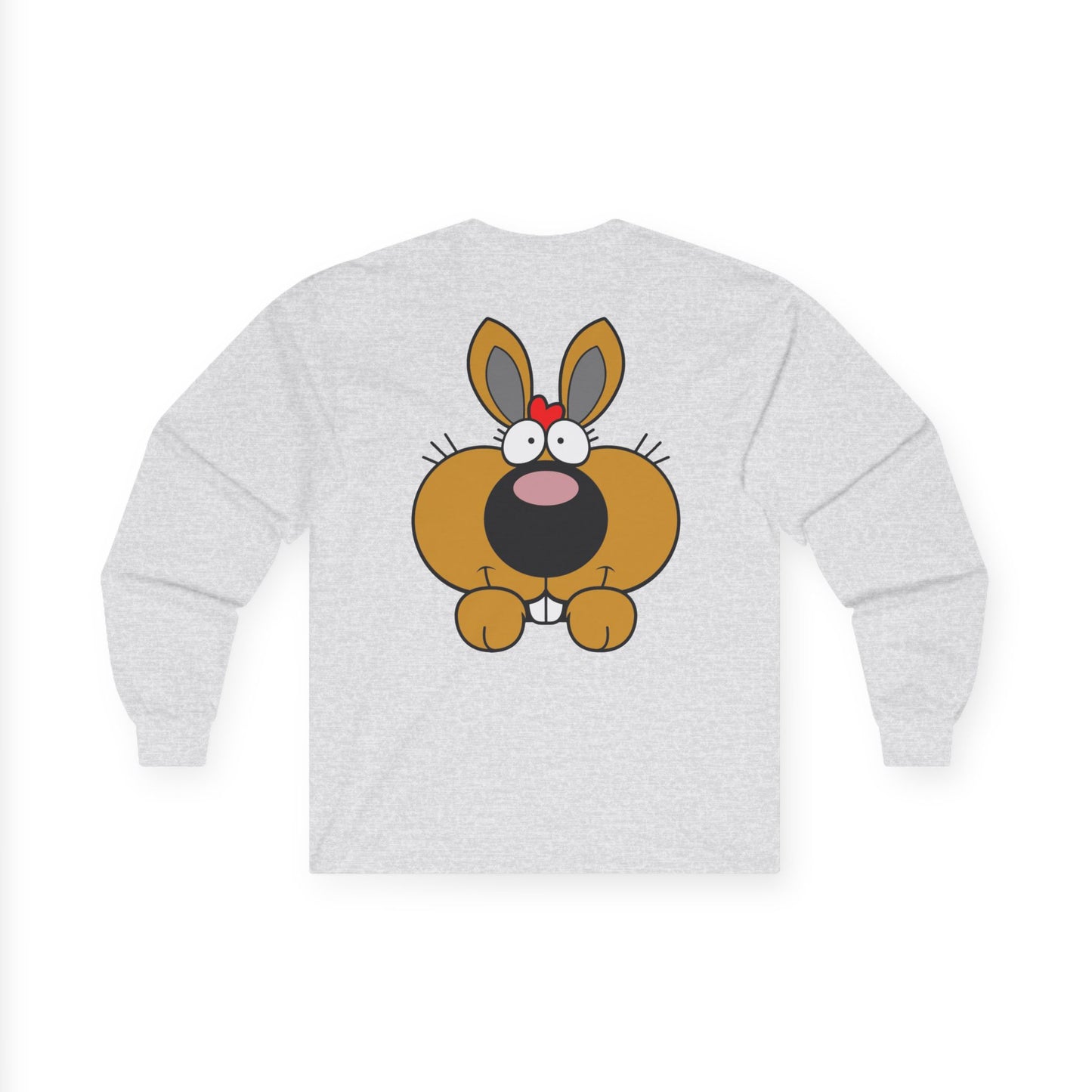 Love Bunny, Rad Moto Bunny, Unisex Long Sleeve Tee - Bold Graphic T-Shirt for Motorcycle Enthusiasts