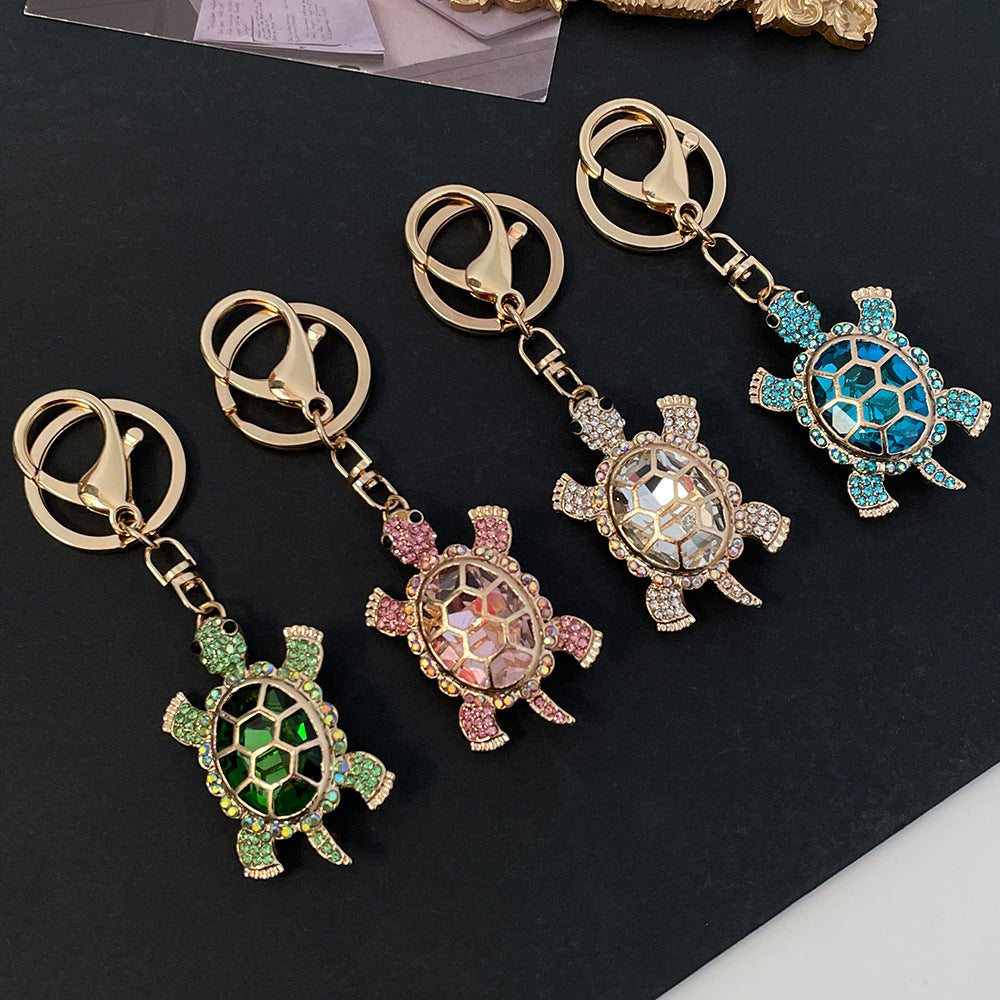 Cute Colorful Turtle Keychain