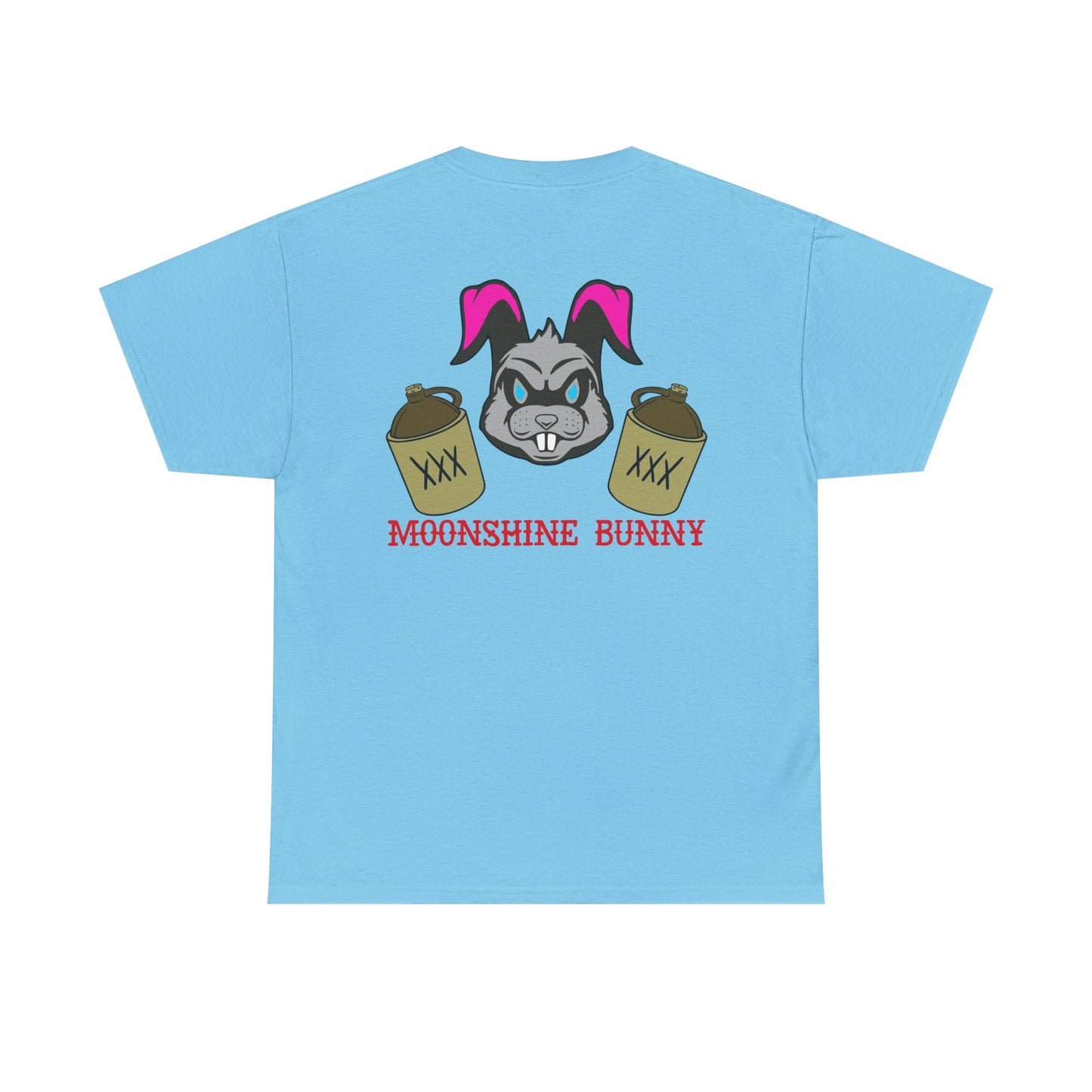 Moonshine Bunny, Rad Moto Bunny, Heavy Cotton T-Shirt