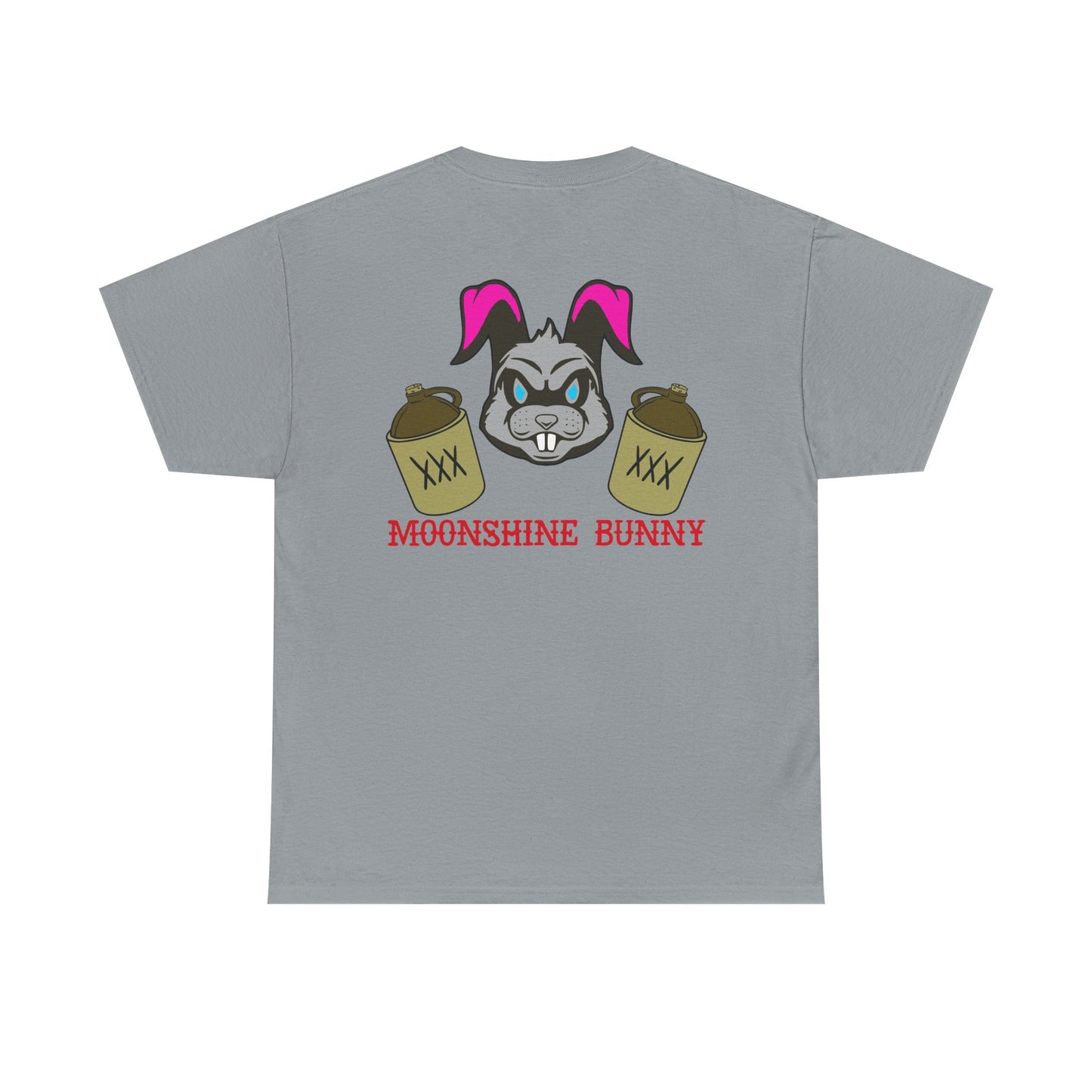 Moonshine Bunny, Rad Moto Bunny, Heavy Cotton T-Shirt