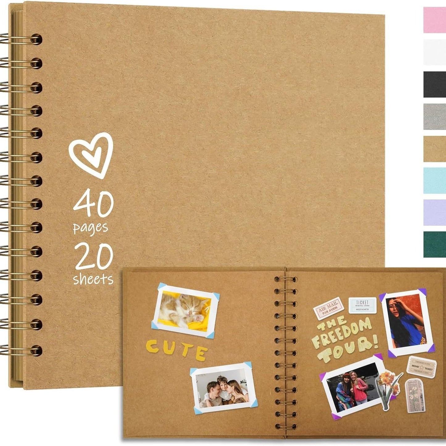 Wedding, Baby Scrapbook Photo Album