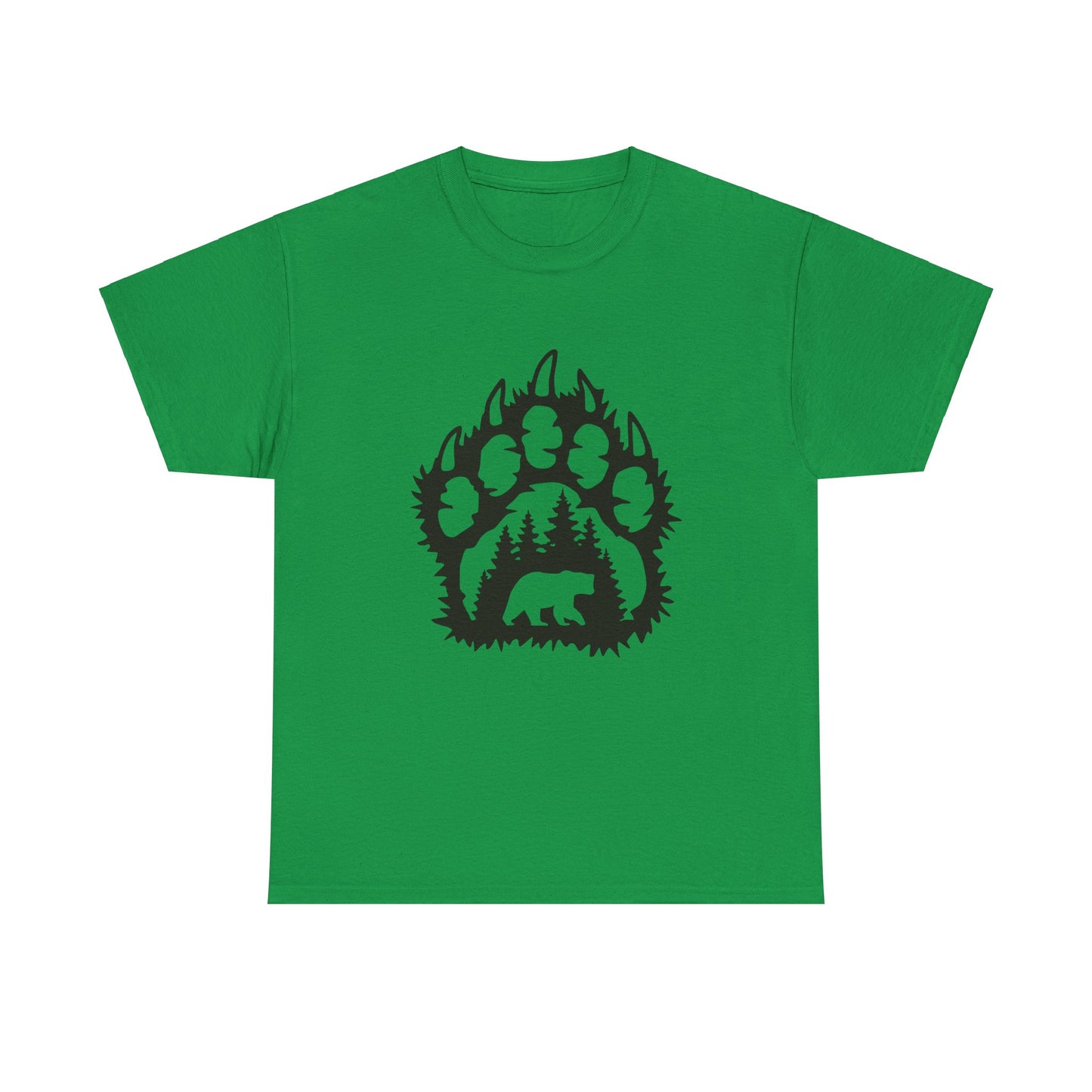Bear Paw. Heavy Cotton T-Shirt