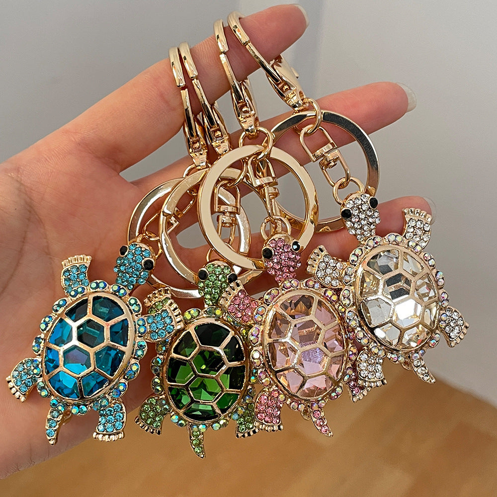 Cute Colorful Turtle Keychain