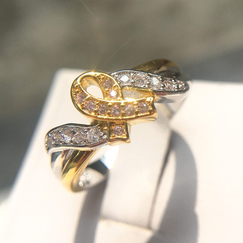 Pink Ribbon Ring