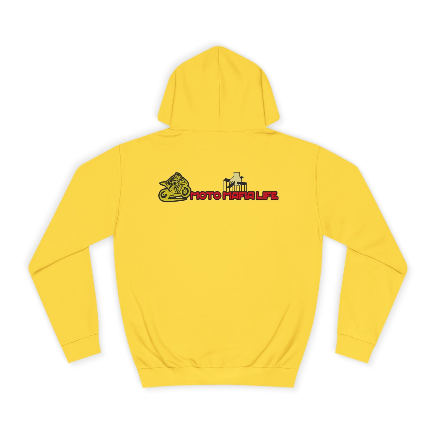 Moto Mafia Life Unisex Hoodie - Biker Style Sweatshirt for Motorcycle Enthusiasts