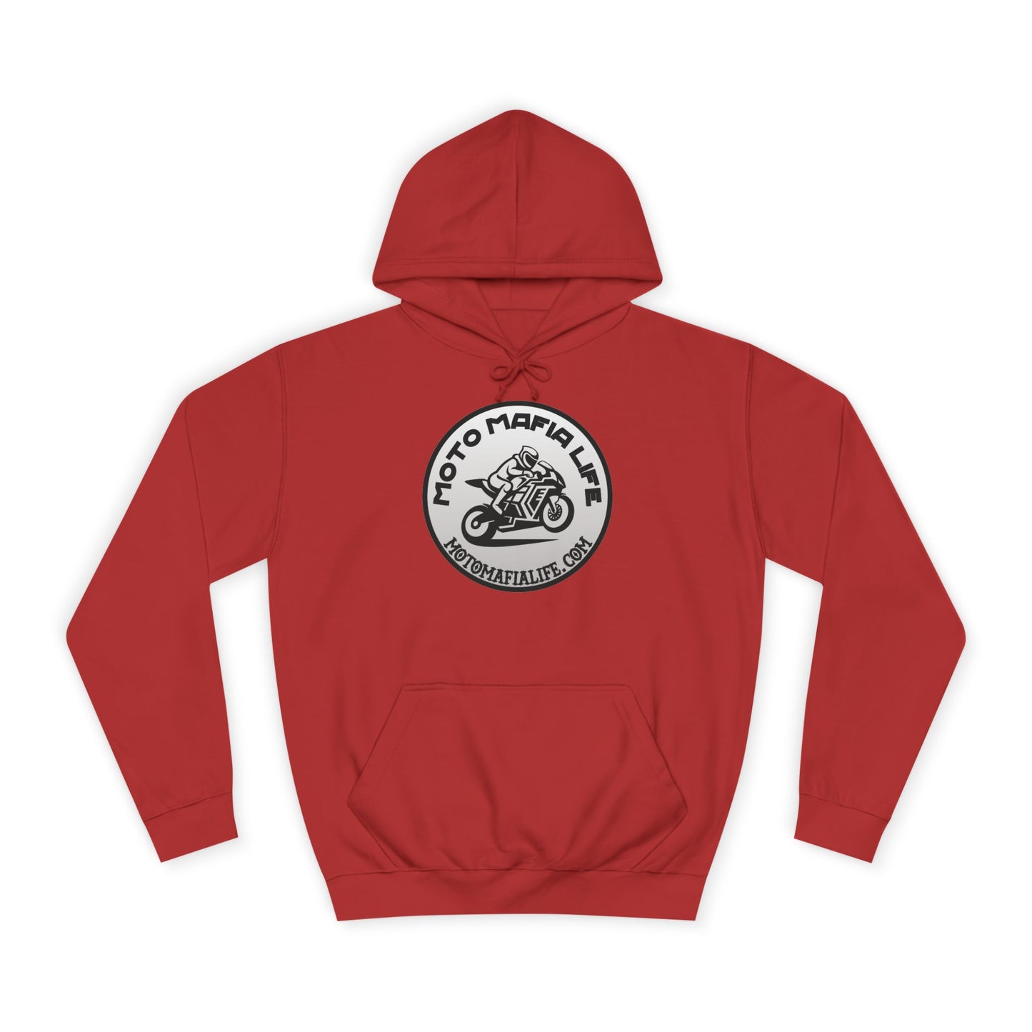 I'M Just a Girl, Moto Mafia Life Unisex Hoodie - Biker Style Sweatshirt for Motorcycle Enthusiasts