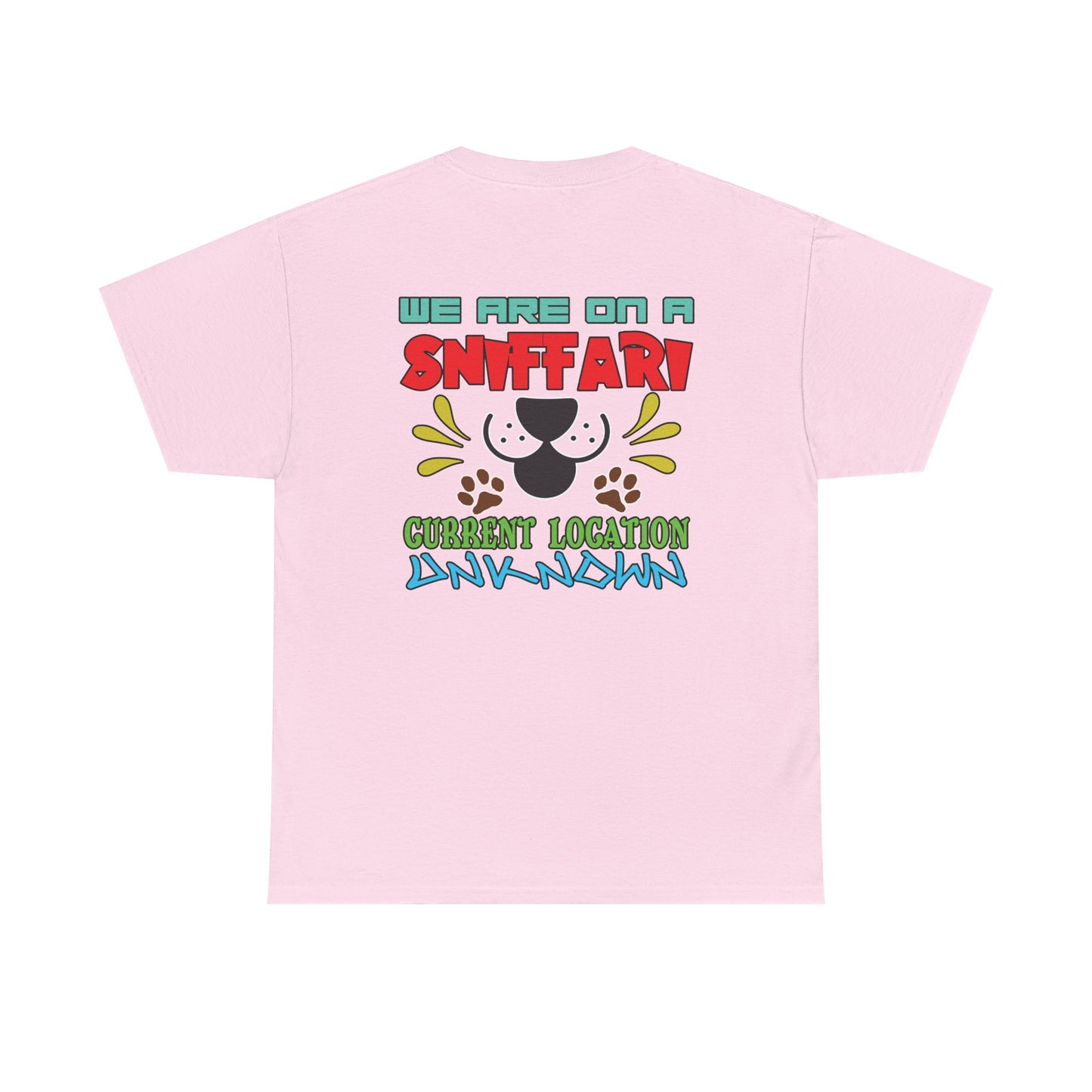We are on a Sniffari. Heavy Cotton T-Shirt