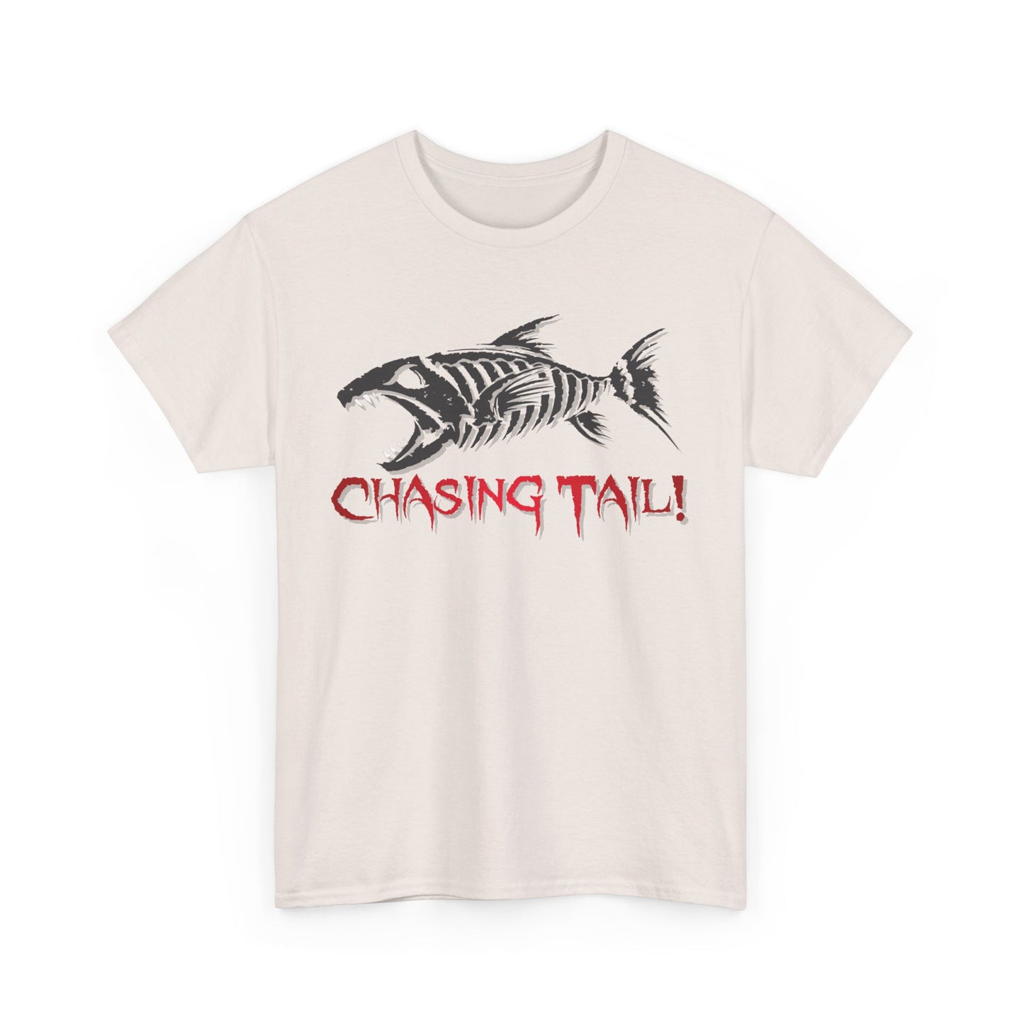 Chasing Tail!. Heavy Cotton T-Shirt