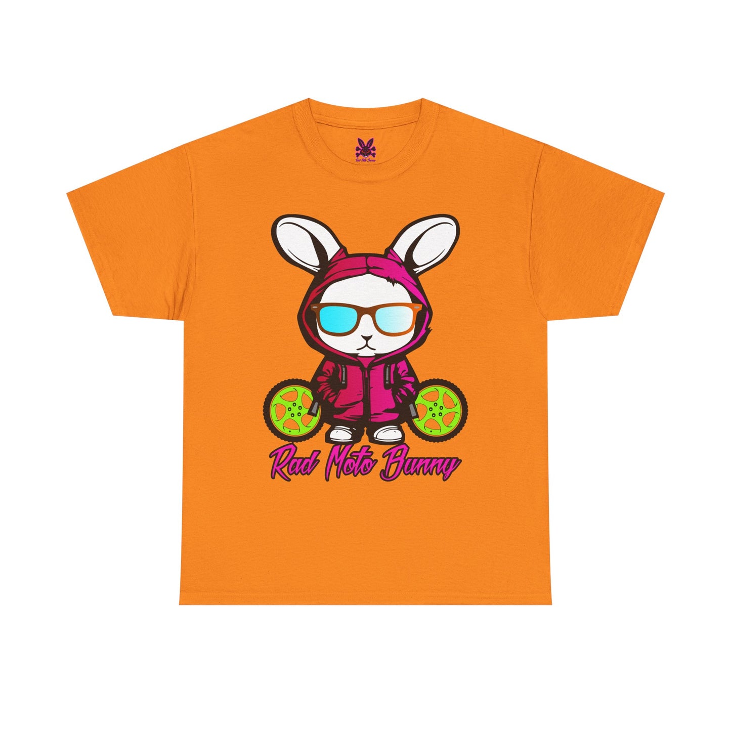 Rad Moto Bunny, Heavy Cotton T-Shirt