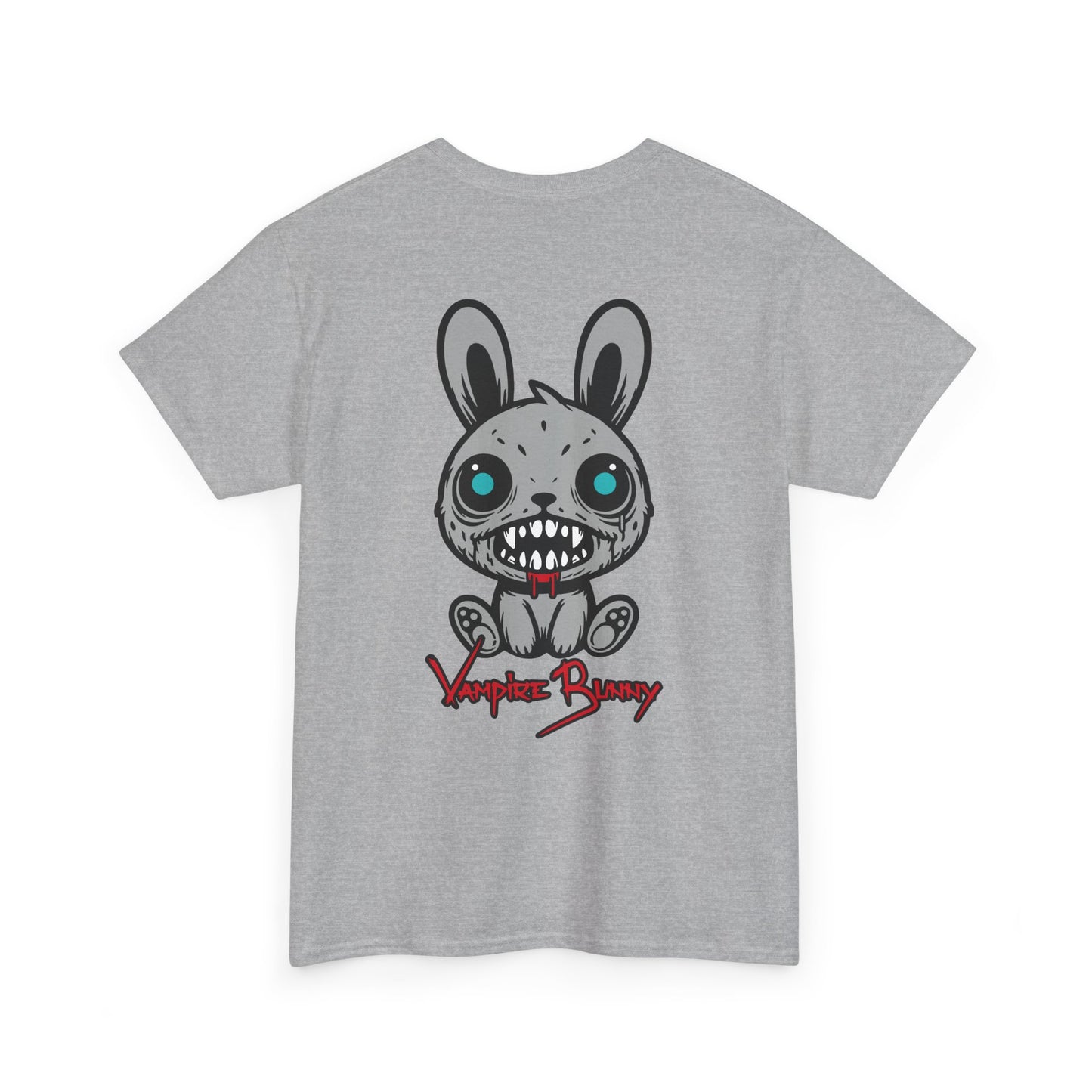 Vampire Bunny, Rad Moto Bunny, Heavy Cotton T-Shirt