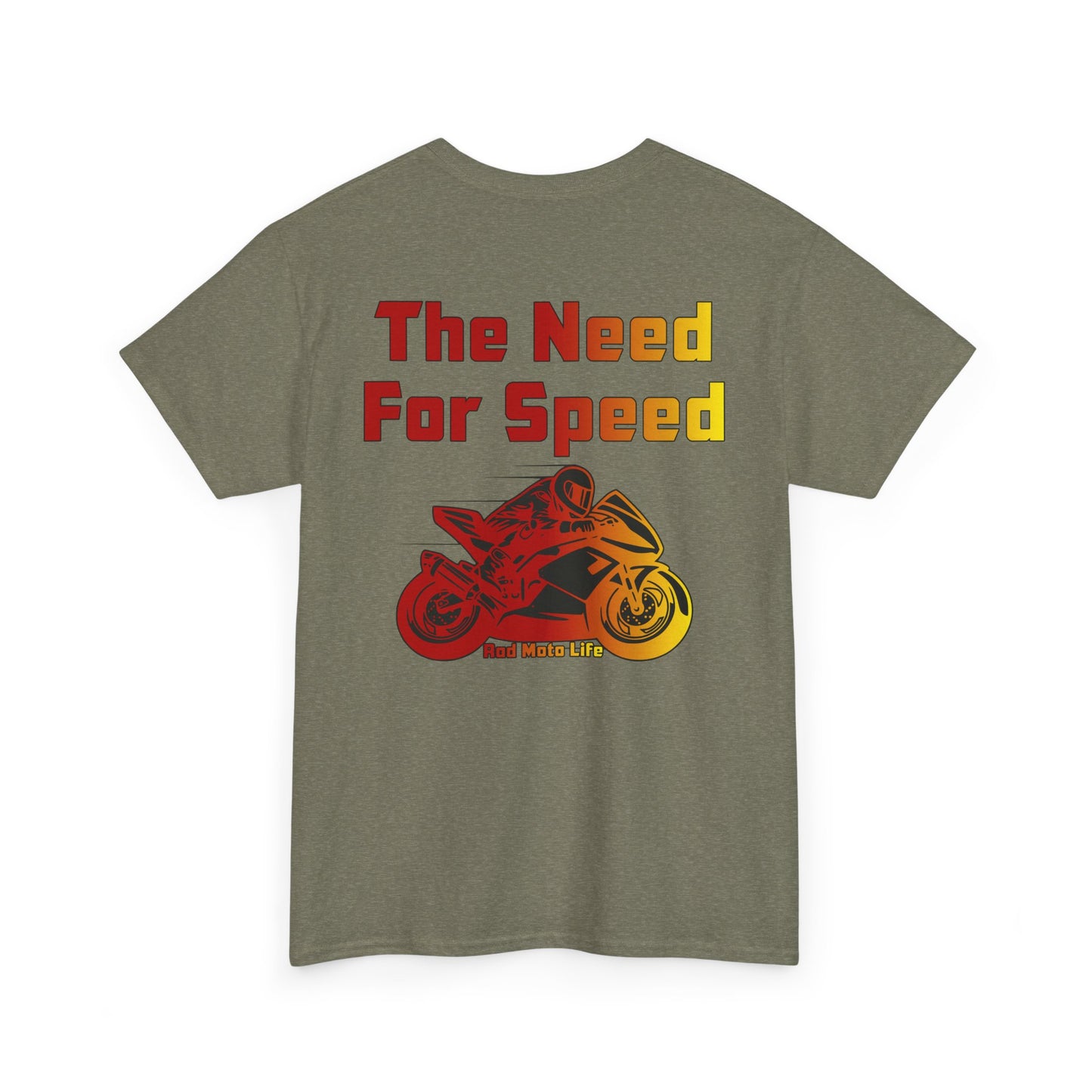 The Need for Speed, Rad Moto Life, Heavy Cotton T-Shirt
