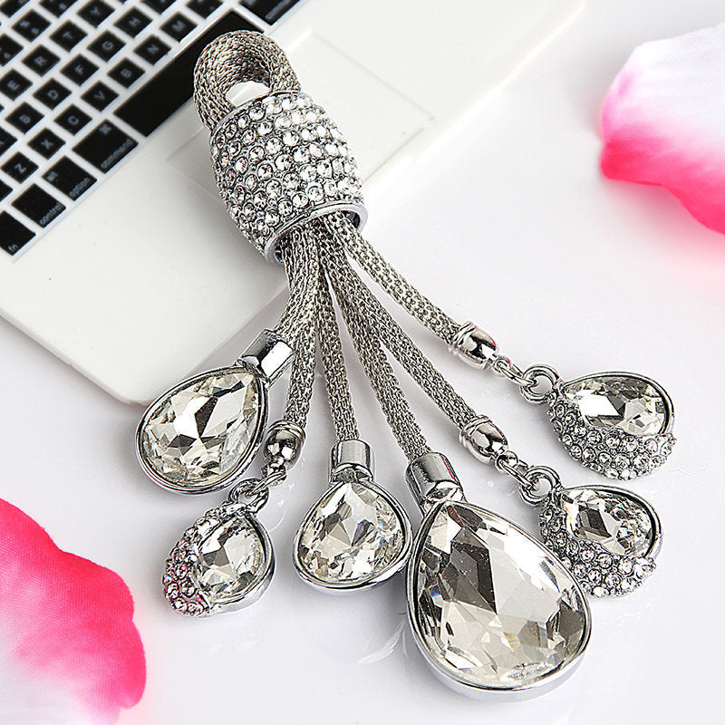 Bling Bling Rhinestone Keychain
