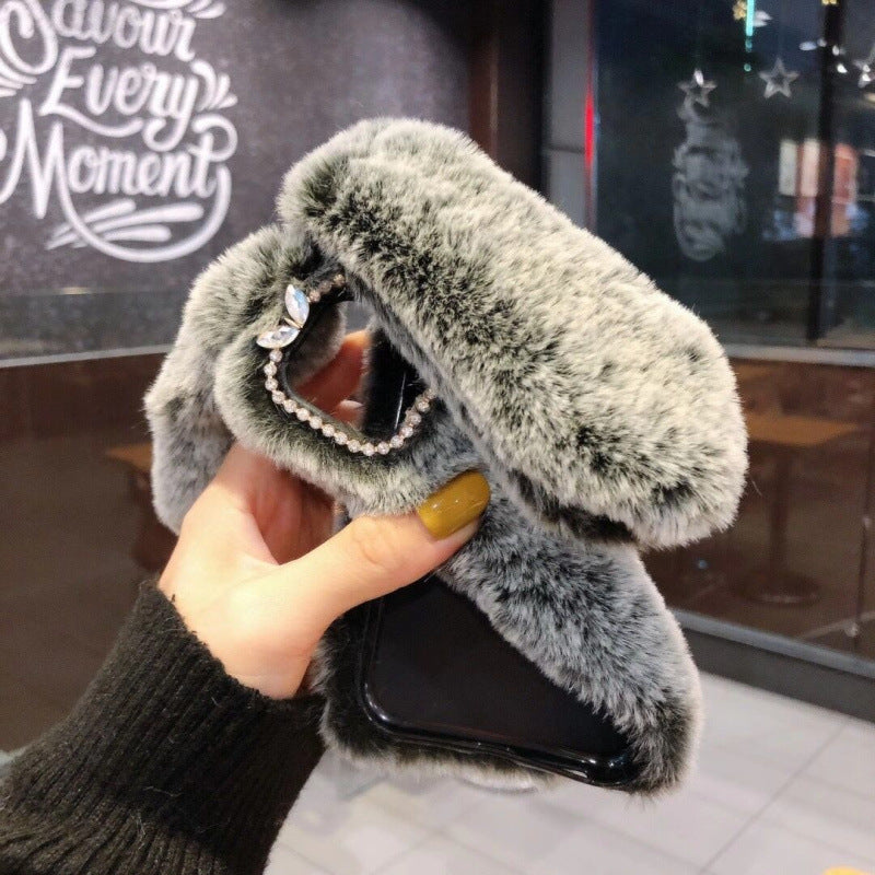 iPhone Plush Rabbit Ears Phone Case