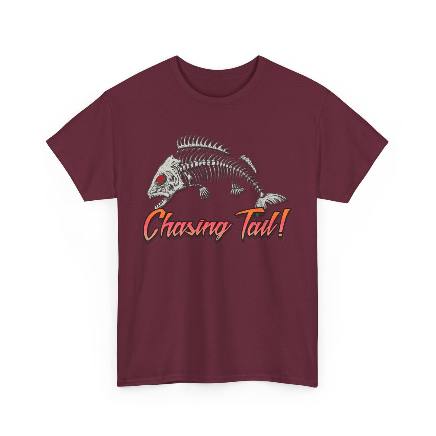 Chasing Tail!. Heavy Cotton T-Shirt