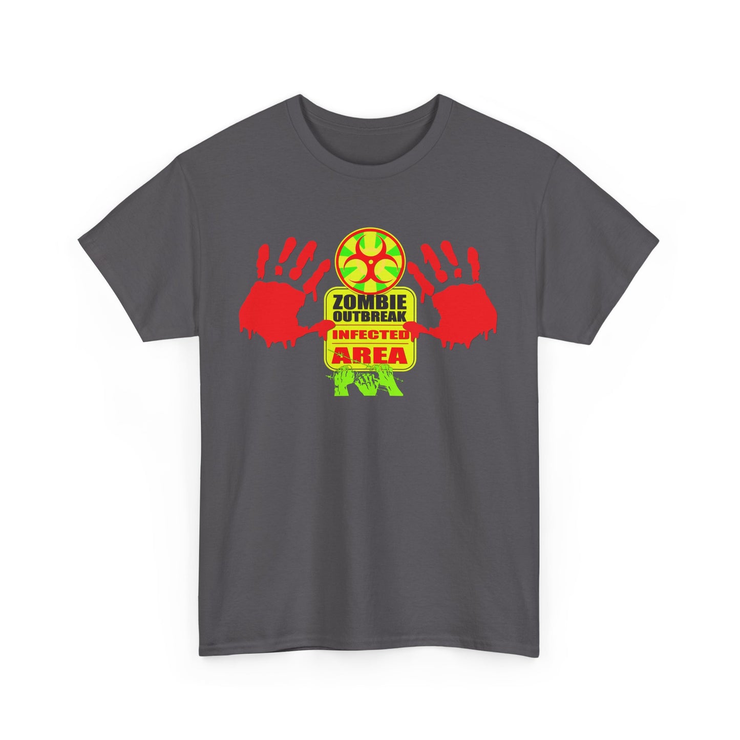 Zombie Outbreak. Heavy Cotton T-Shirt