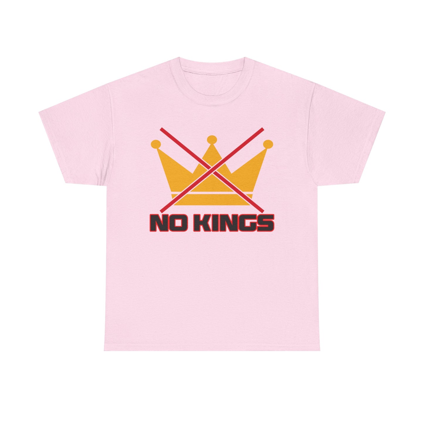 No Kings Unisex Tee - Graphic Printed T-Shirt
