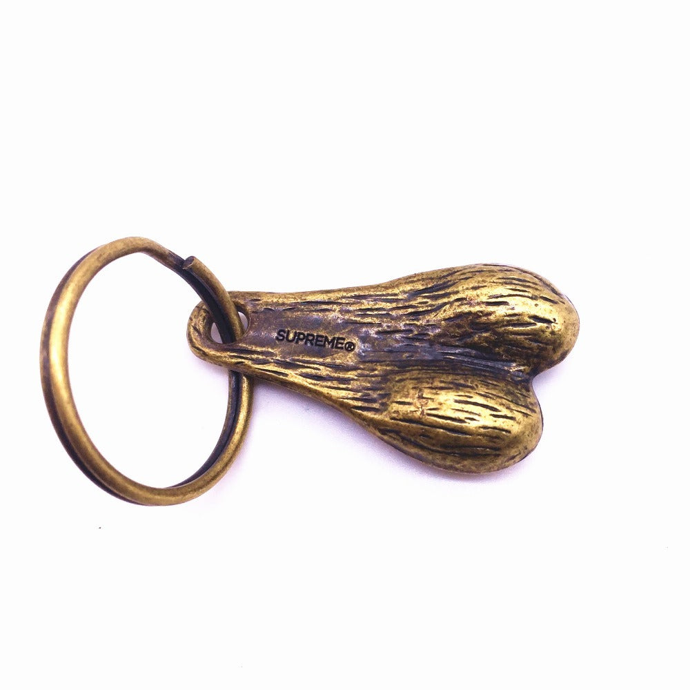 Brass Balls Keychain