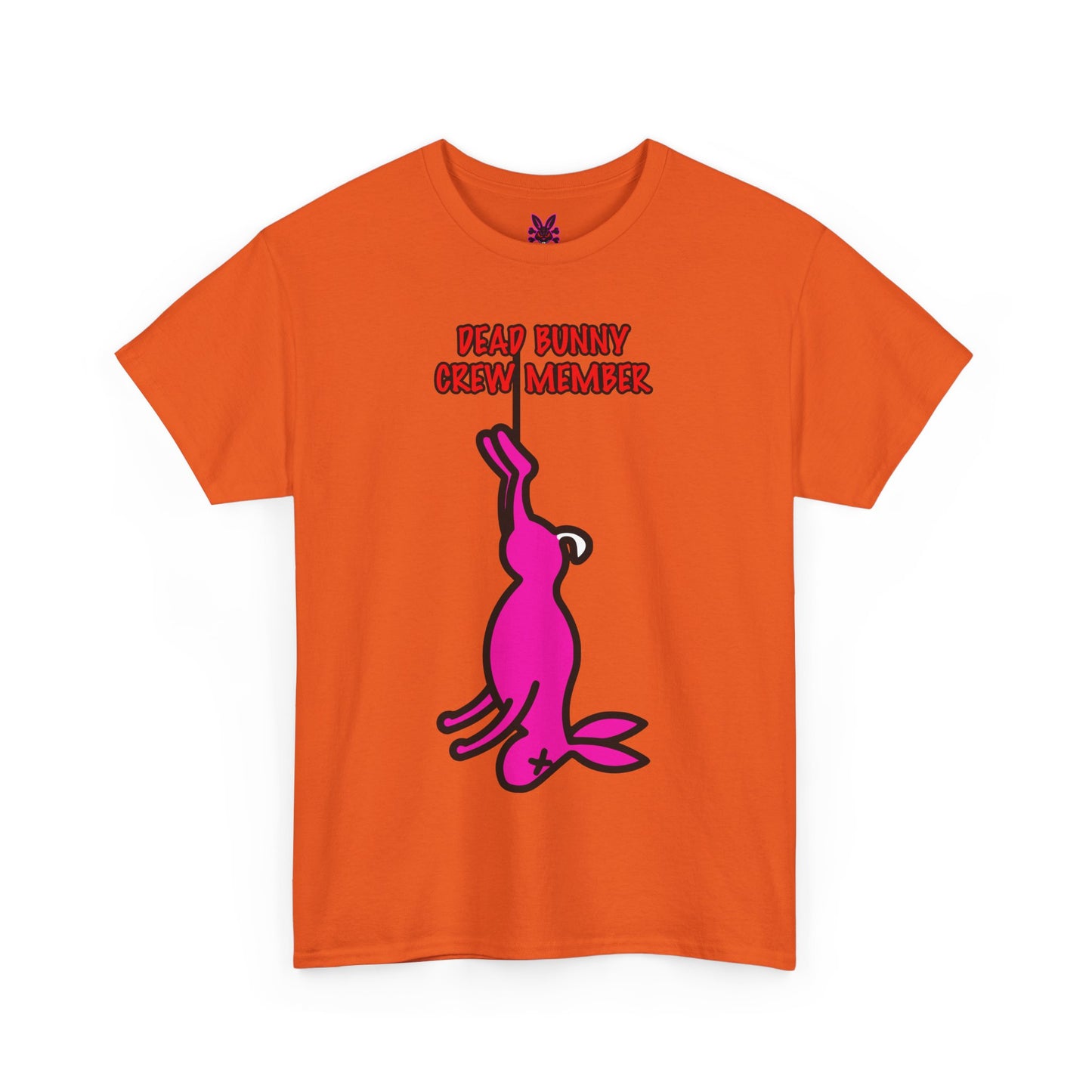 Dead Bunny Crew Member. Rad Moto Bunny, Heavy Cotton T-Shirt