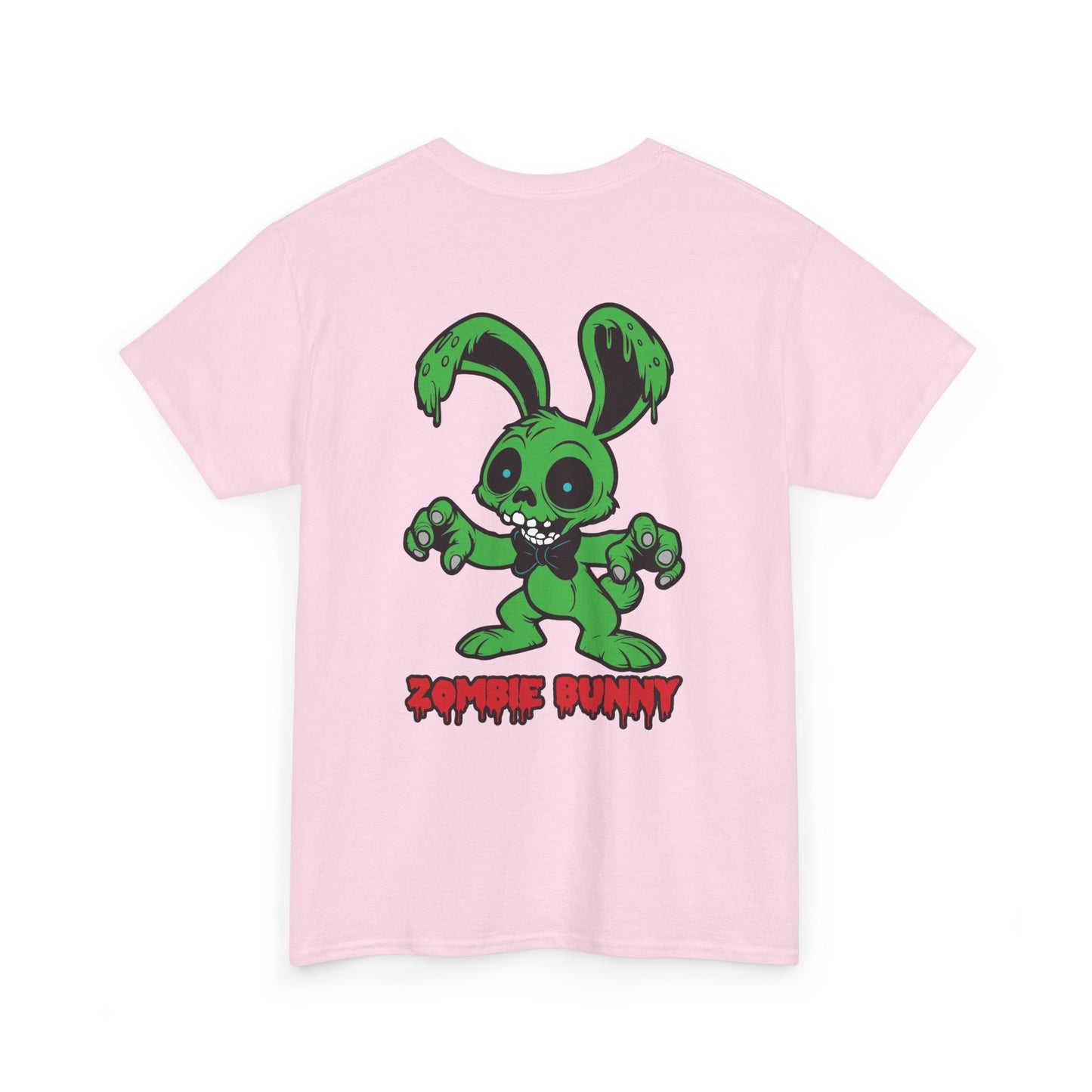 Zombie Bunny, Rad Moto Bunny, Heavy Cotton T-Shirt