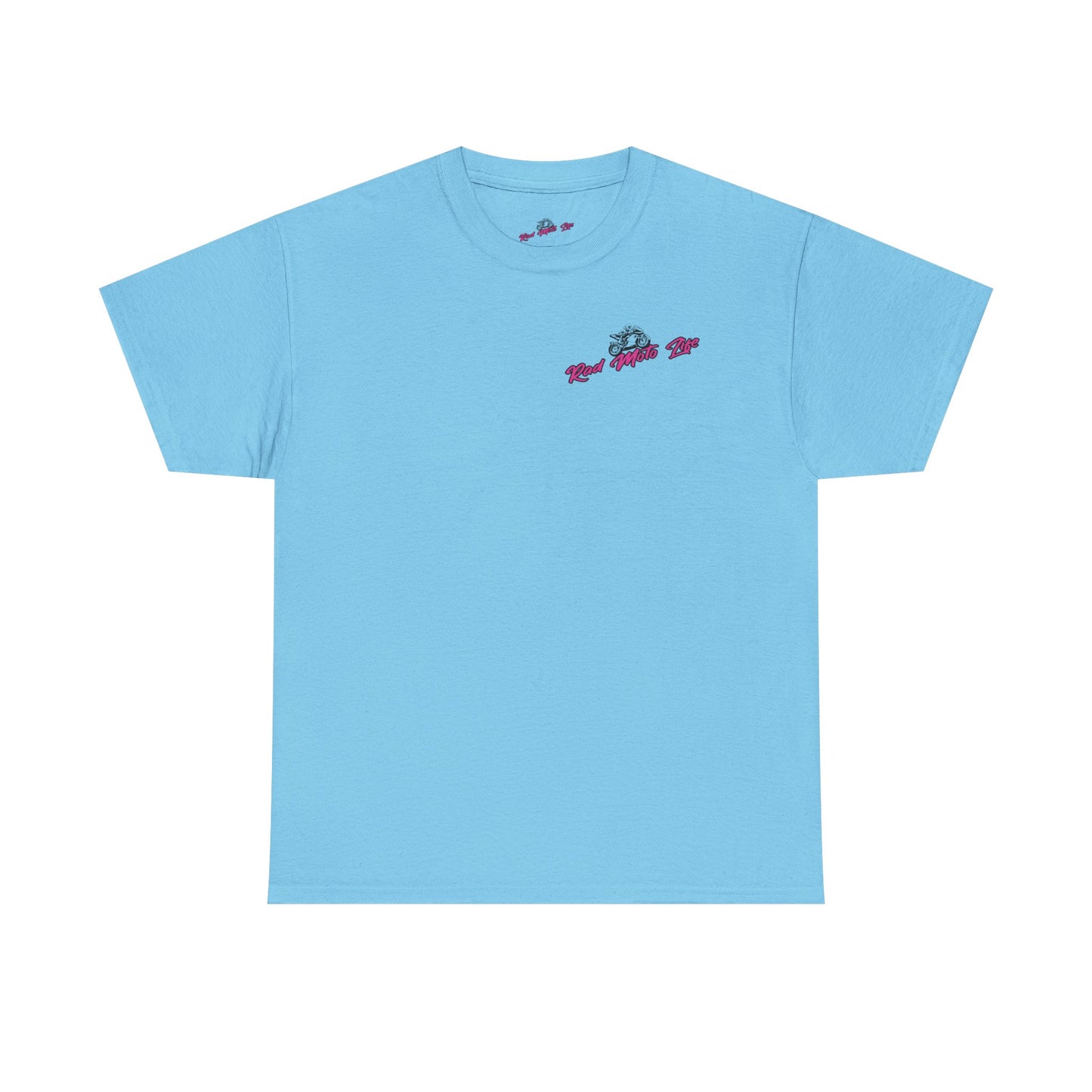 Shark Rider, Rad Moto Life, Heavy Cotton T-Shirt