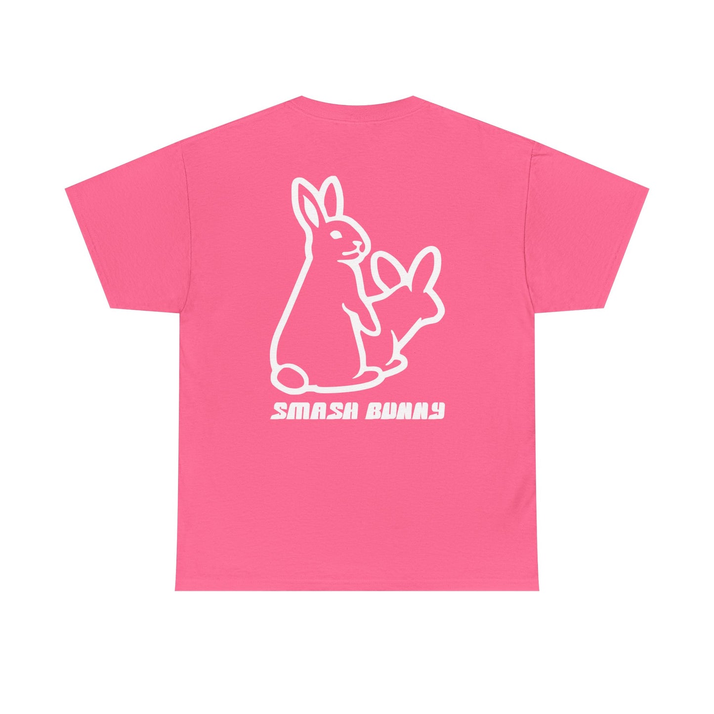 Smash Bunny, Rad Moto Bunny, Heavy Cotton T-Shirt