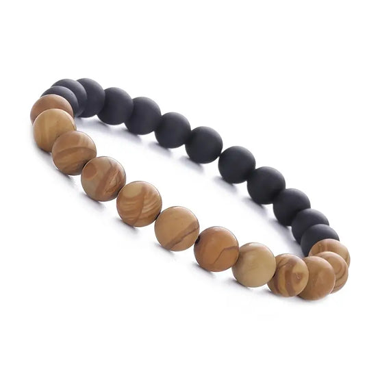Wood Beads Bracelet.