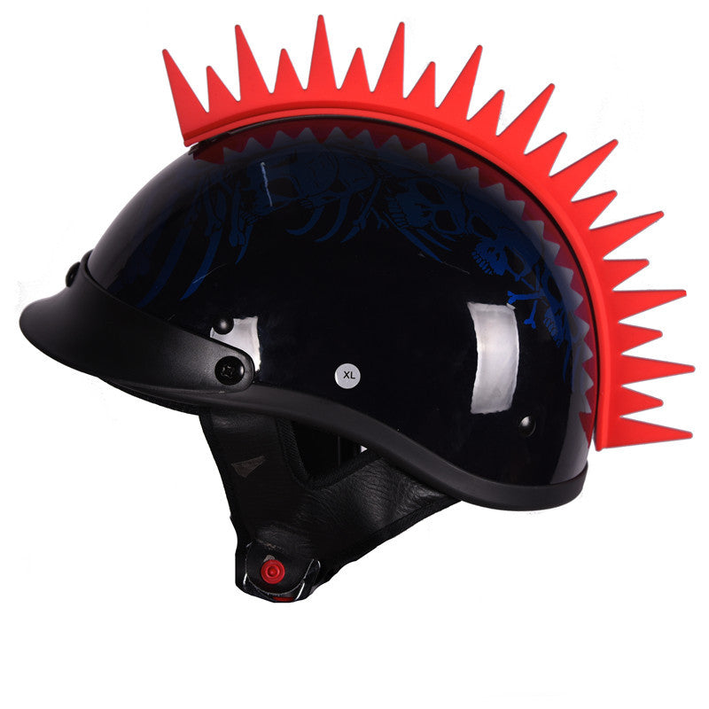 Creative Motorcycle Helmet Spike Shape Decoration